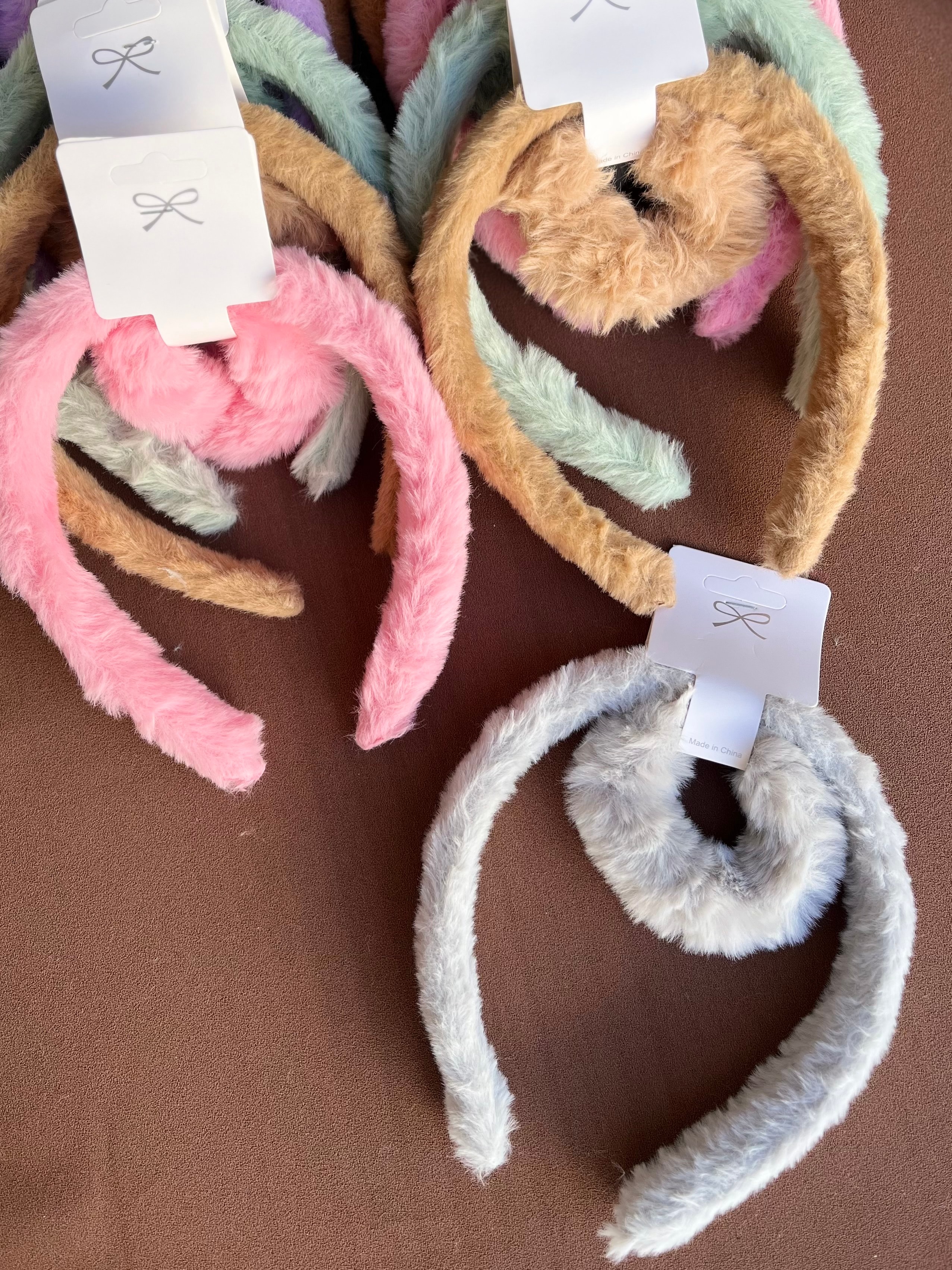 A7723 Tüylü Taç&Lastik Set (12 adet)