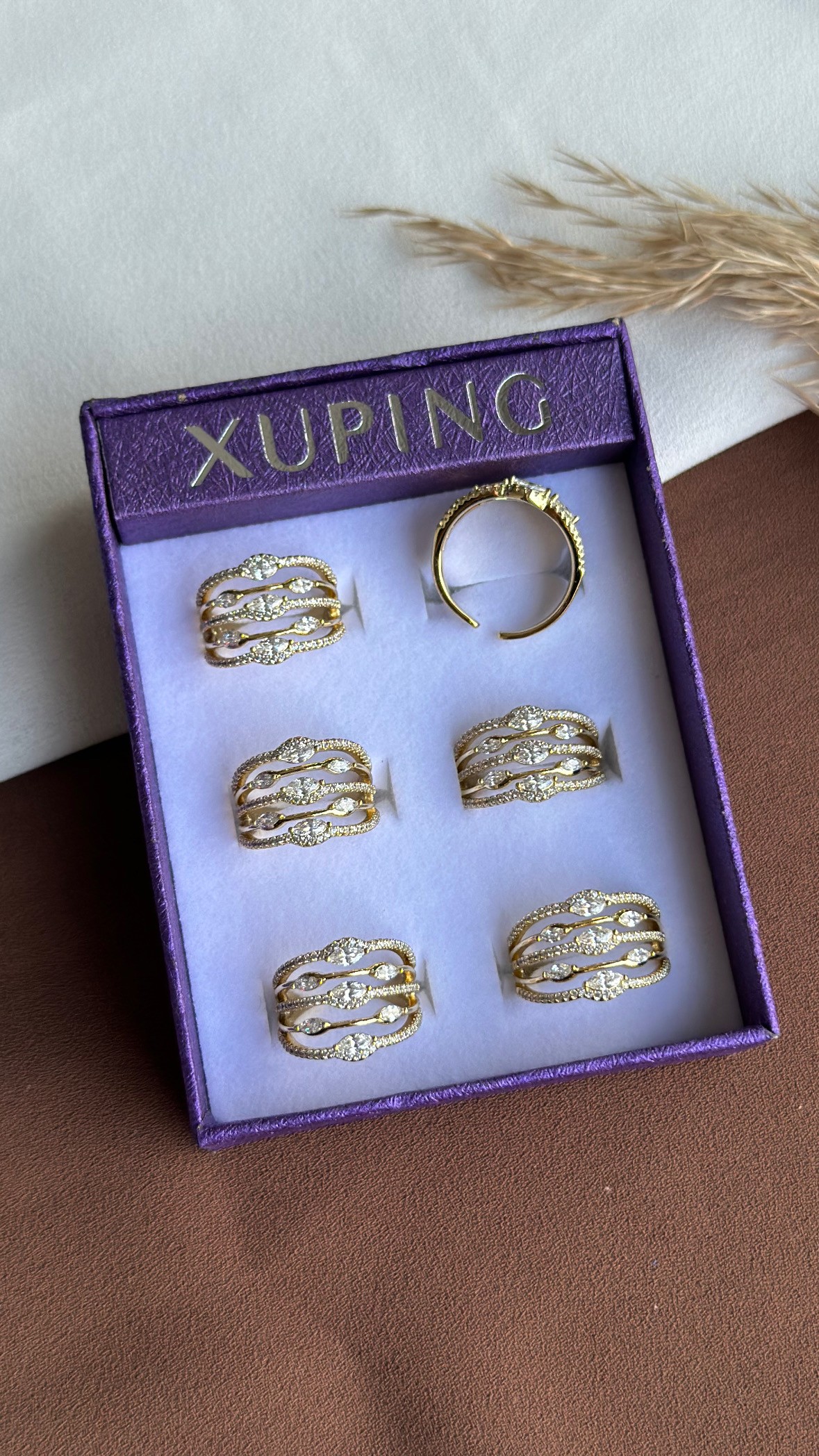 A3986 Xupıng Yüzük 6'lı