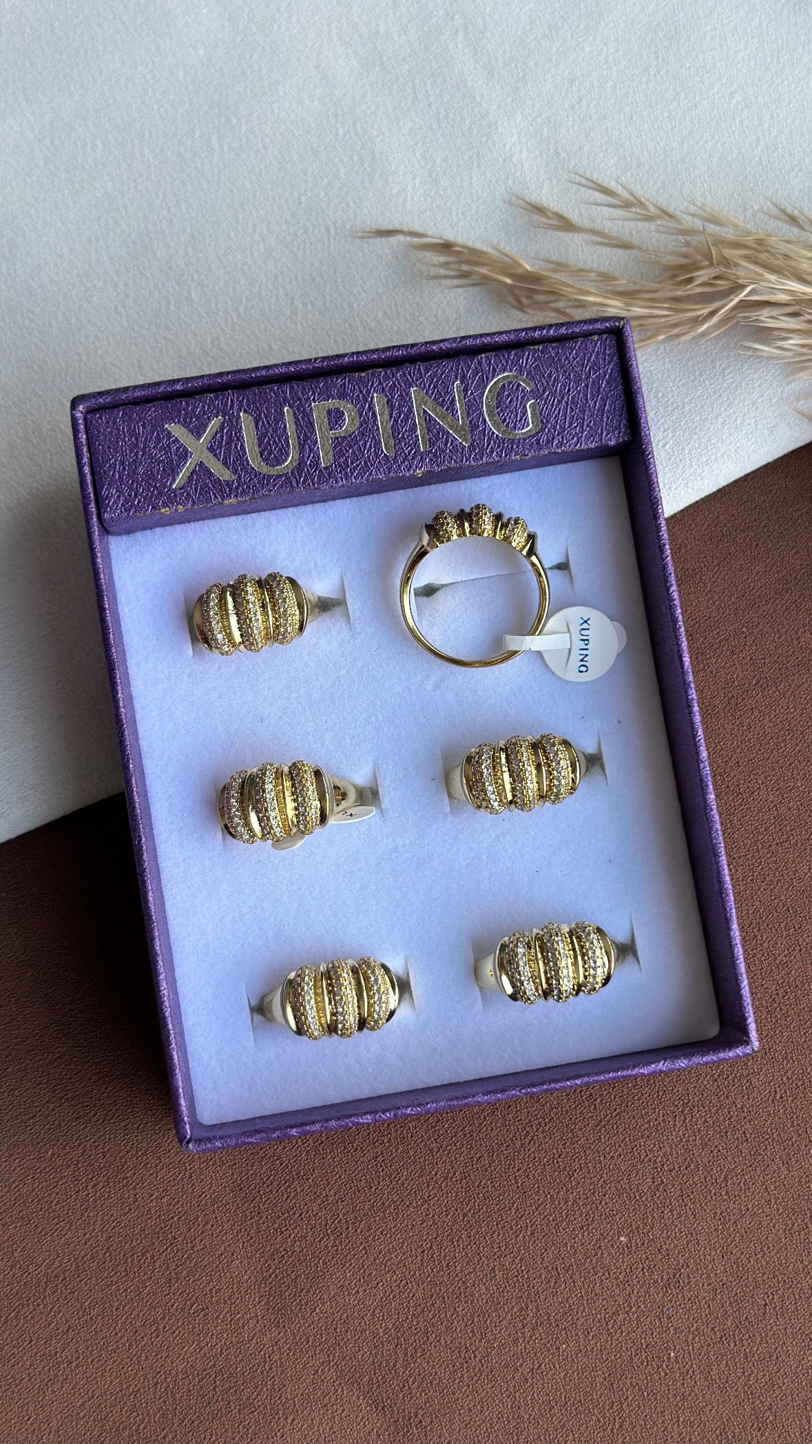 A3984 Xupıng Yüzük 6'lı