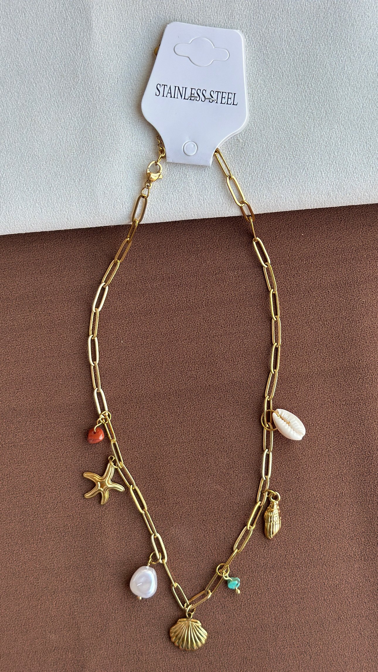 A4613 Çelik Kolye 