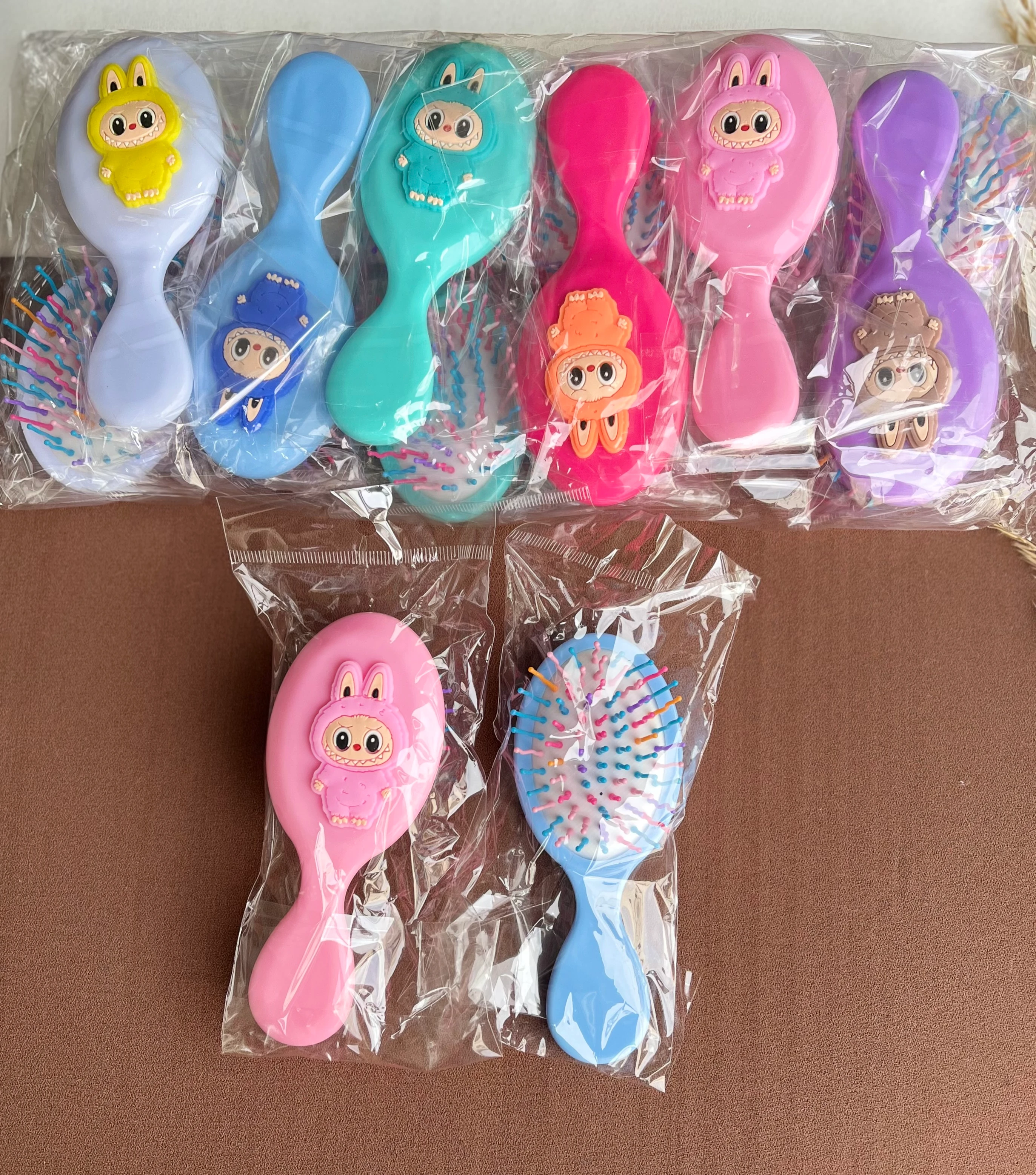 A7741 Renkli Mini Tarak (12 adet)