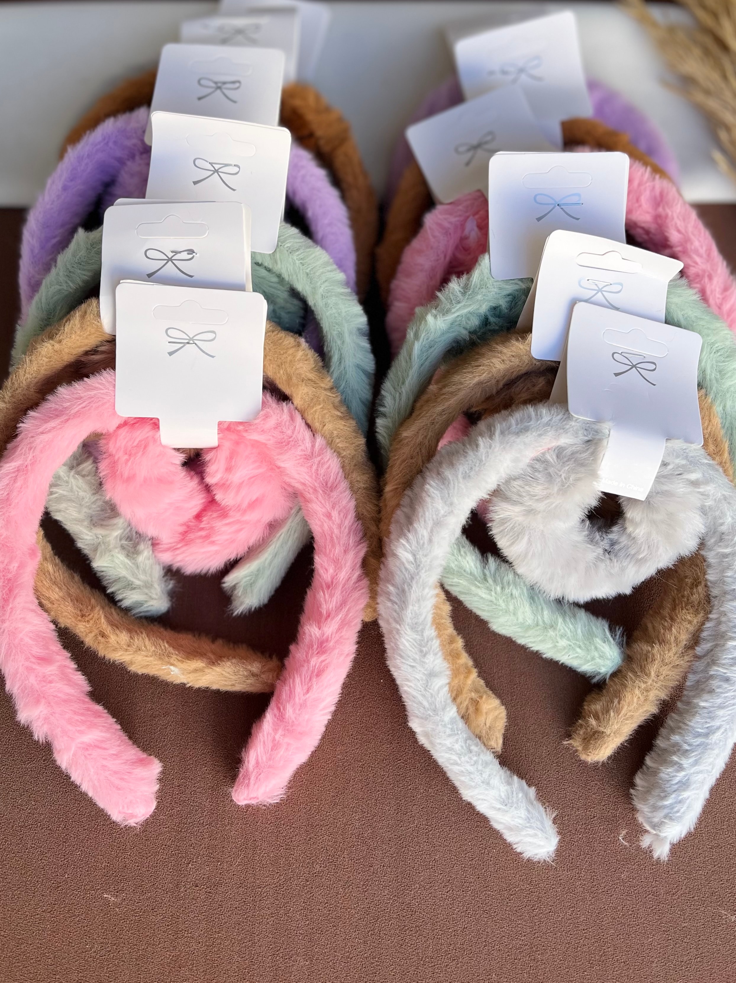 A7723 Tüylü Taç&Lastik Set (12 adet)