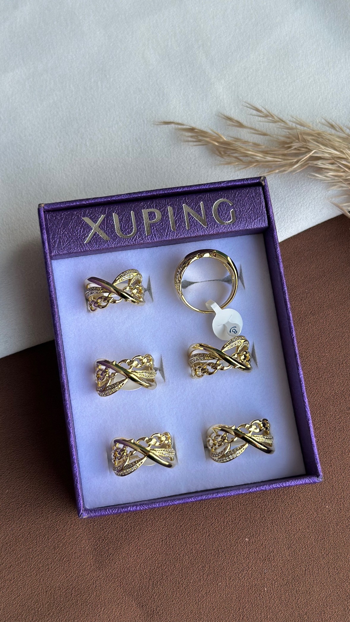 A3983 Xupıng Yüzük 6'lı