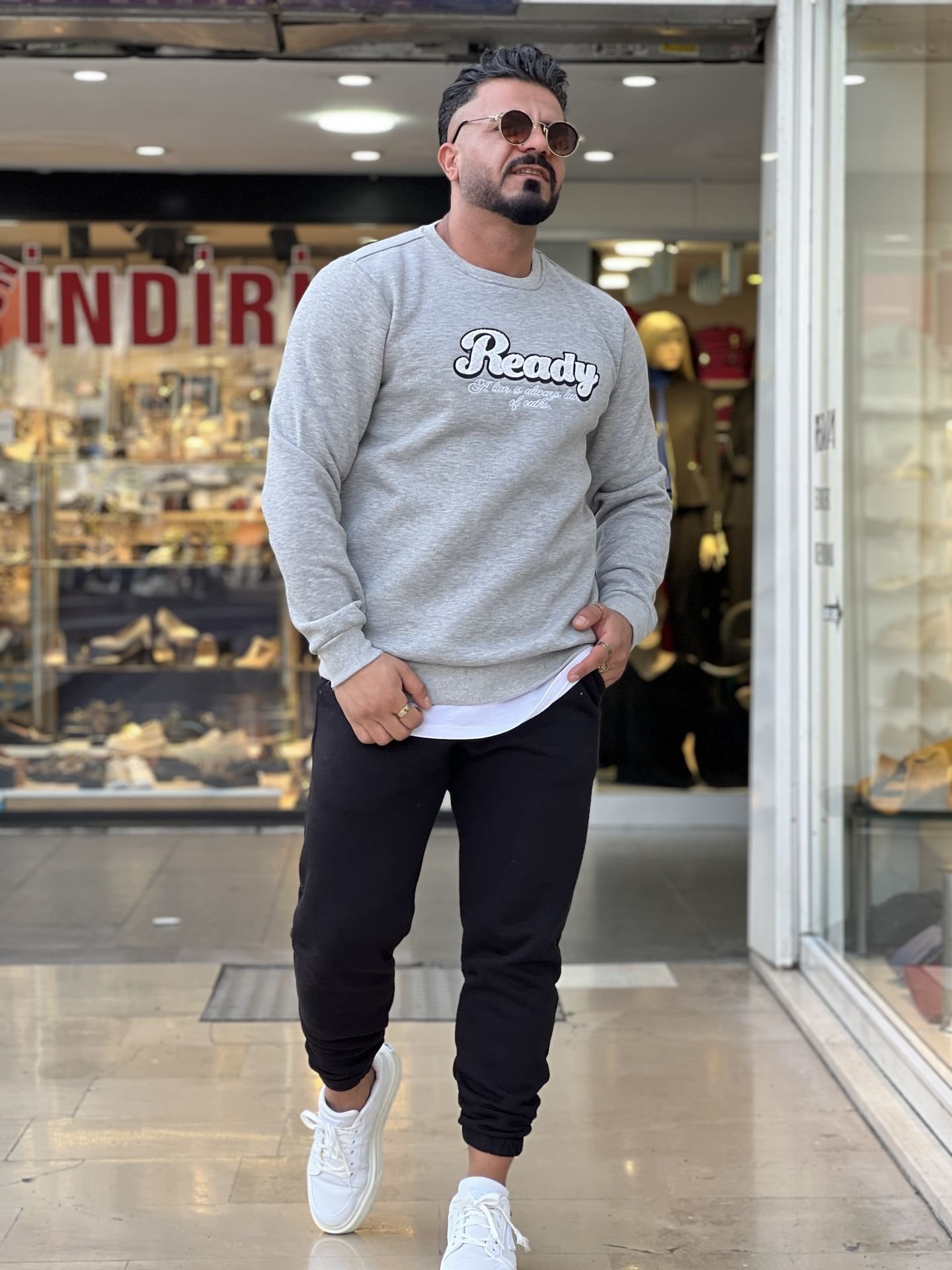 3 İplik Şardonlu Sweat