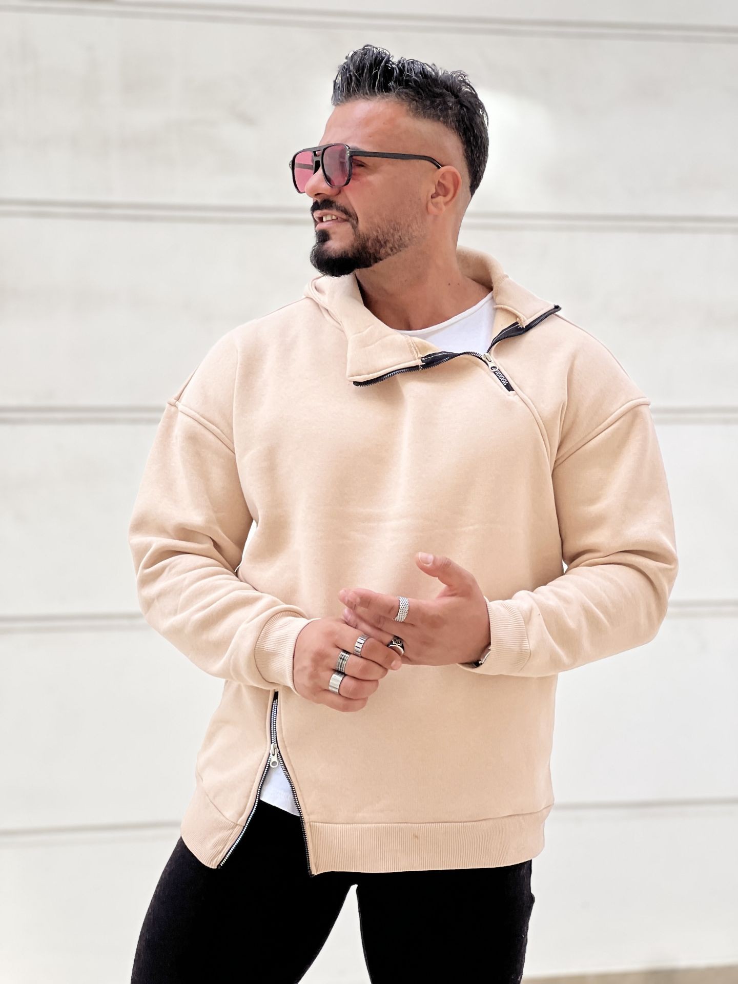 Özel Tasarım 3 İplik Şardonlu Sweat