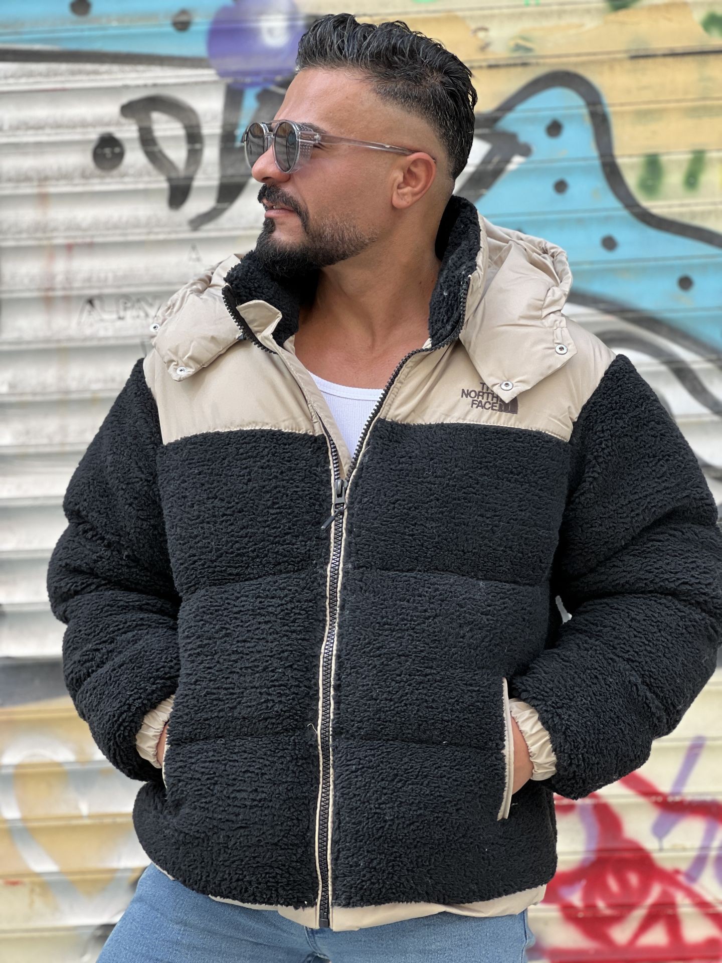 Yeni Sezon Kuzu Peluş Full Dolum Mont