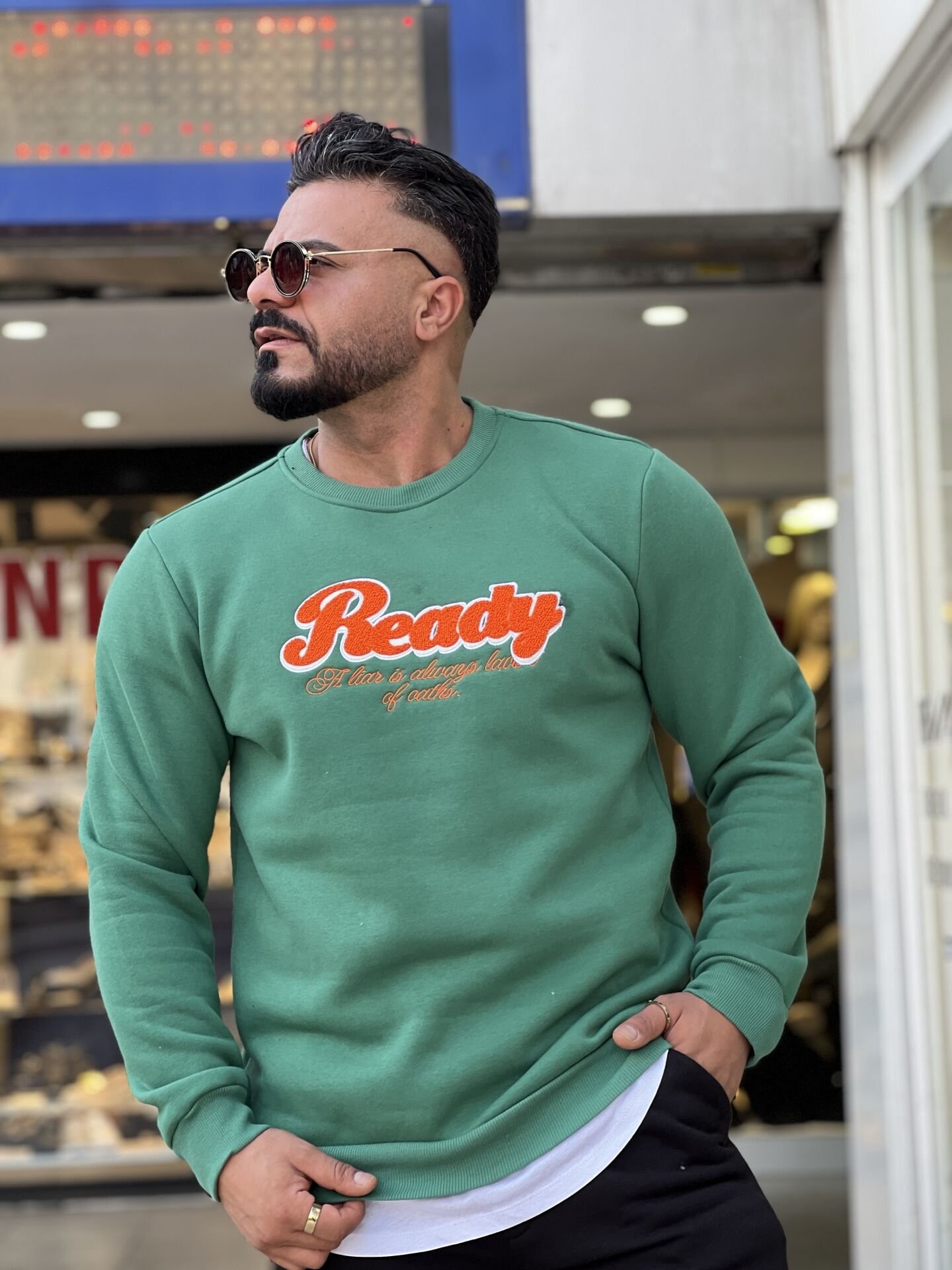 3 İplik Şardonlu Sweat