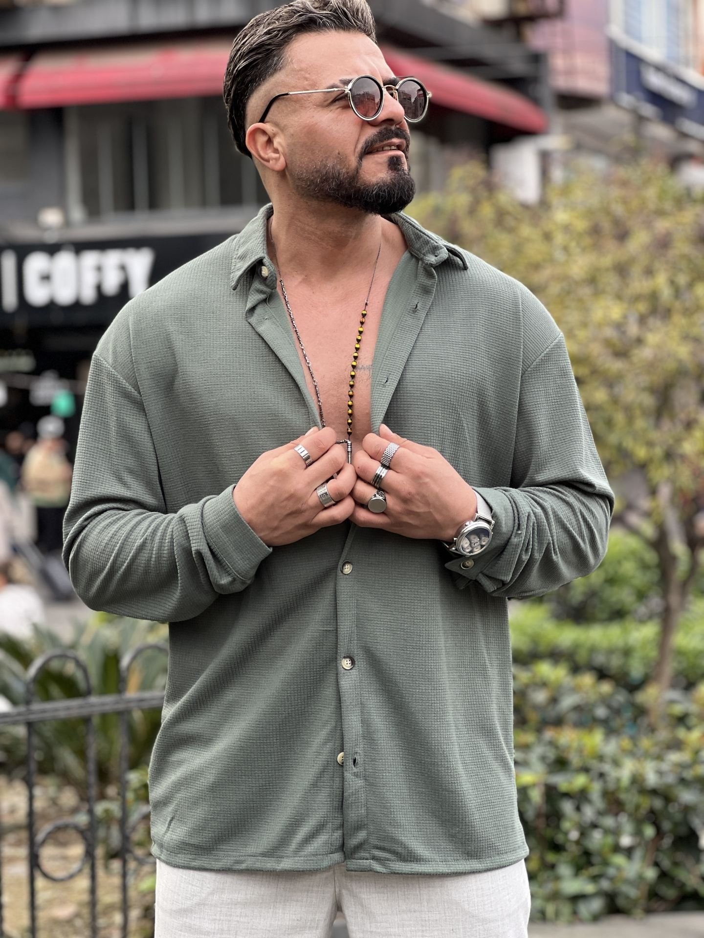 Özel Kesim Oversize Gömlek