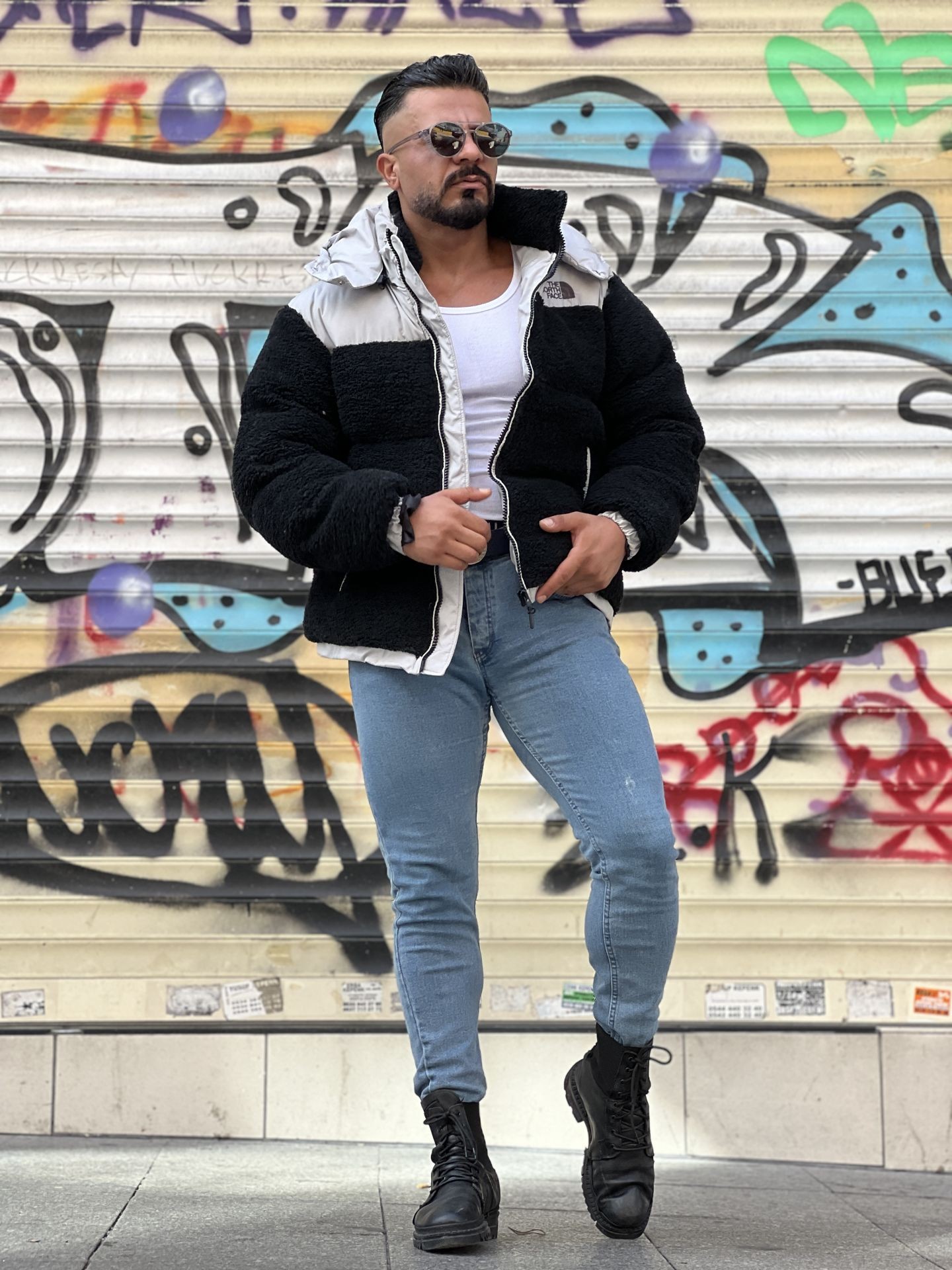 Yeni Sezon Kuzu Peluş Full Dolum Mont