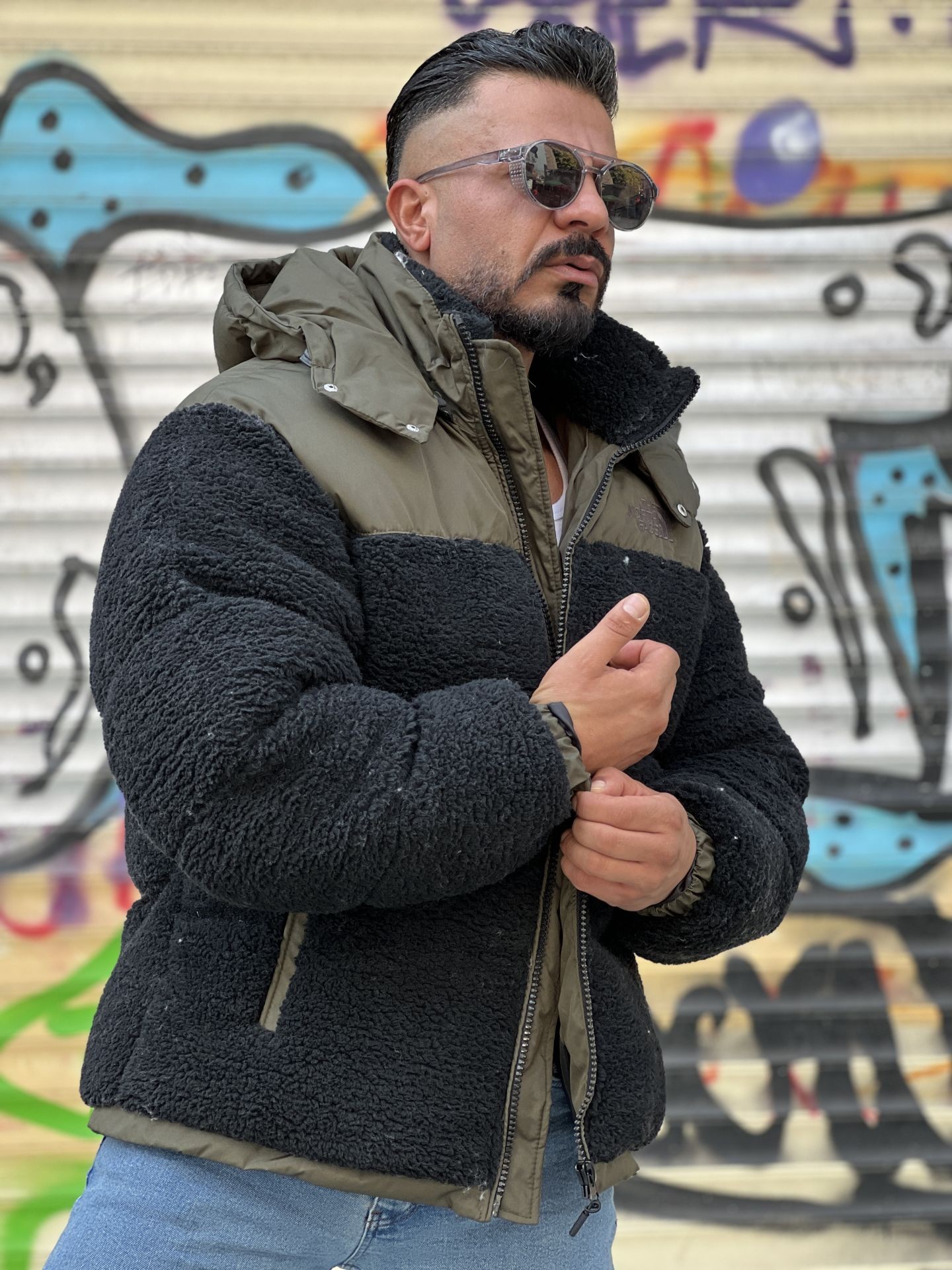 Yeni Sezon Kuzu Peluş Full Dolum Mont