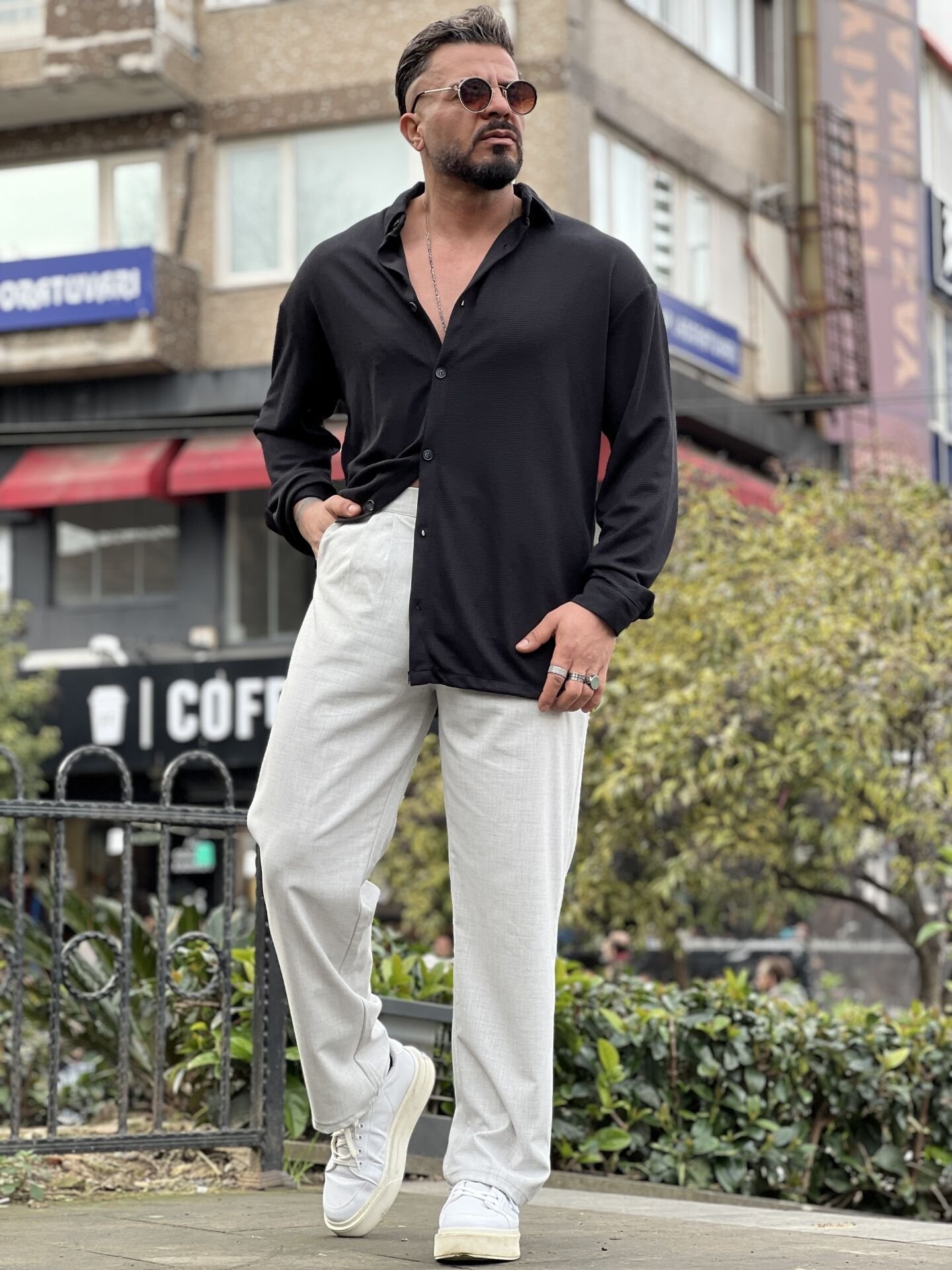Özel Kesim Oversize Gömlek