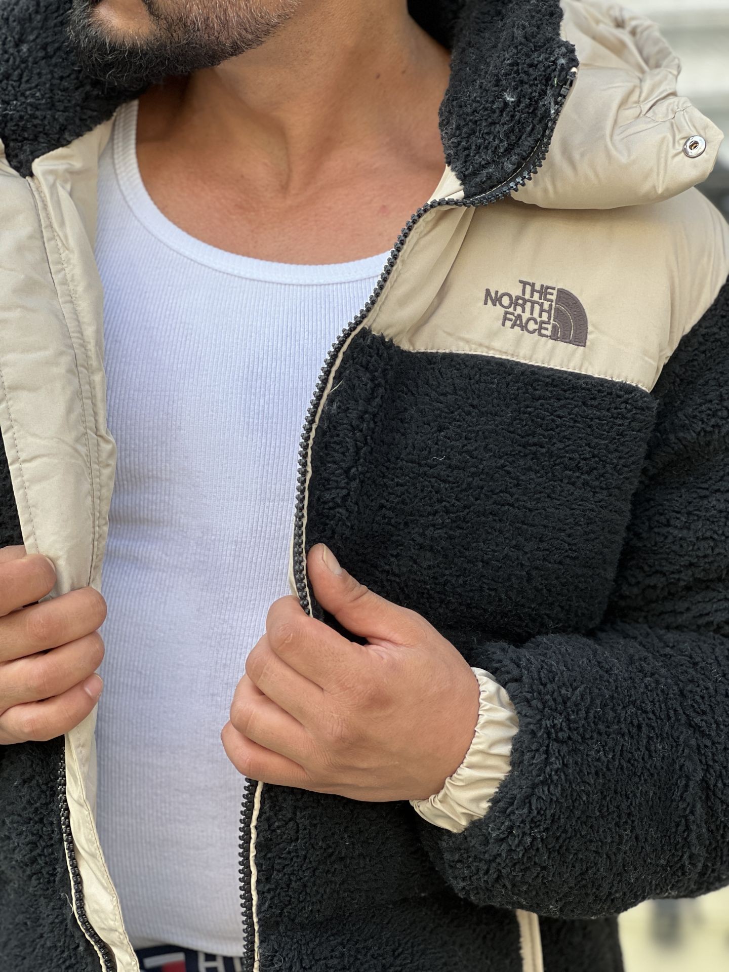 Yeni Sezon Kuzu Peluş Full Dolum Mont
