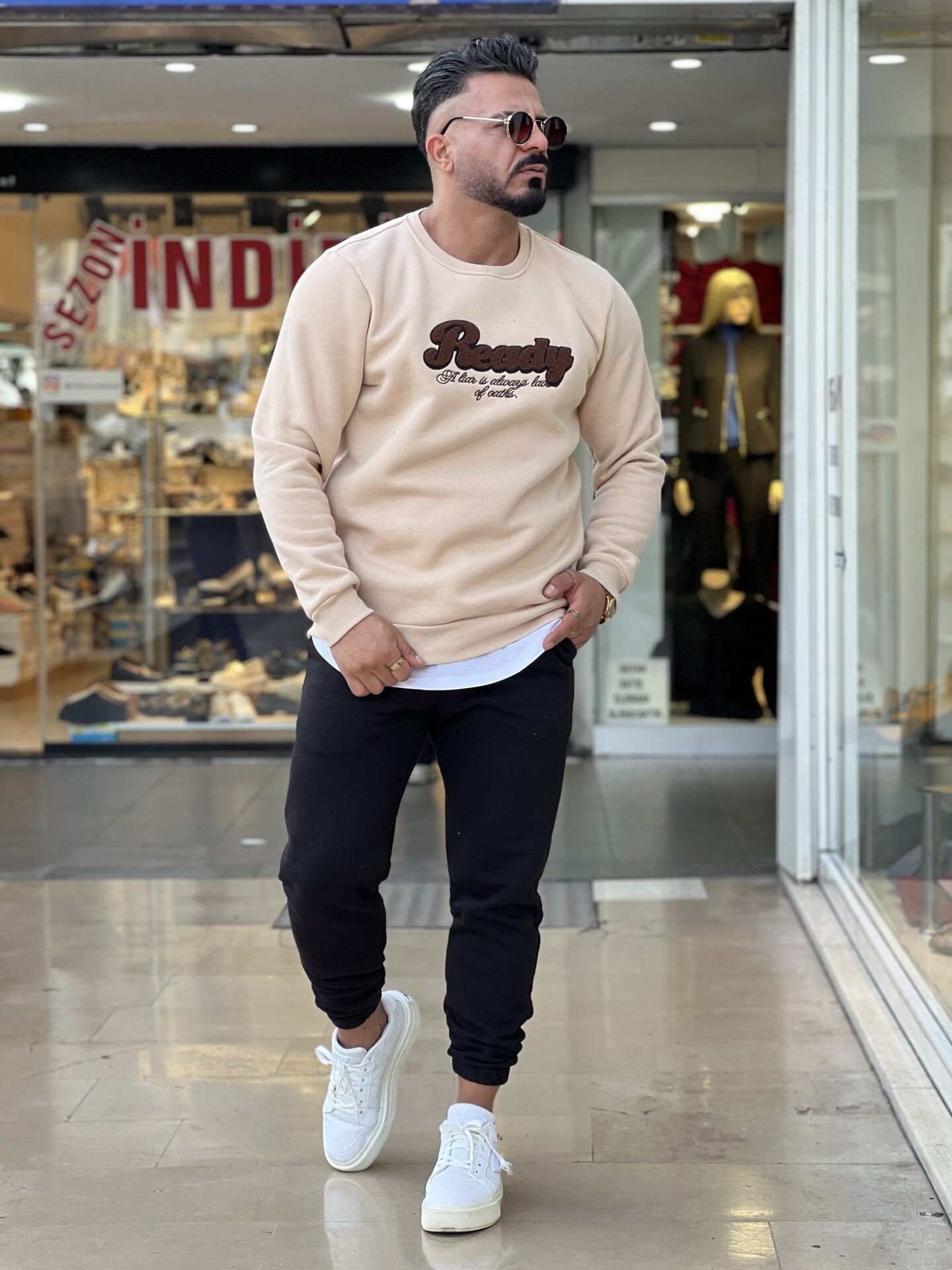 3 İplik Şardonlu Sweat