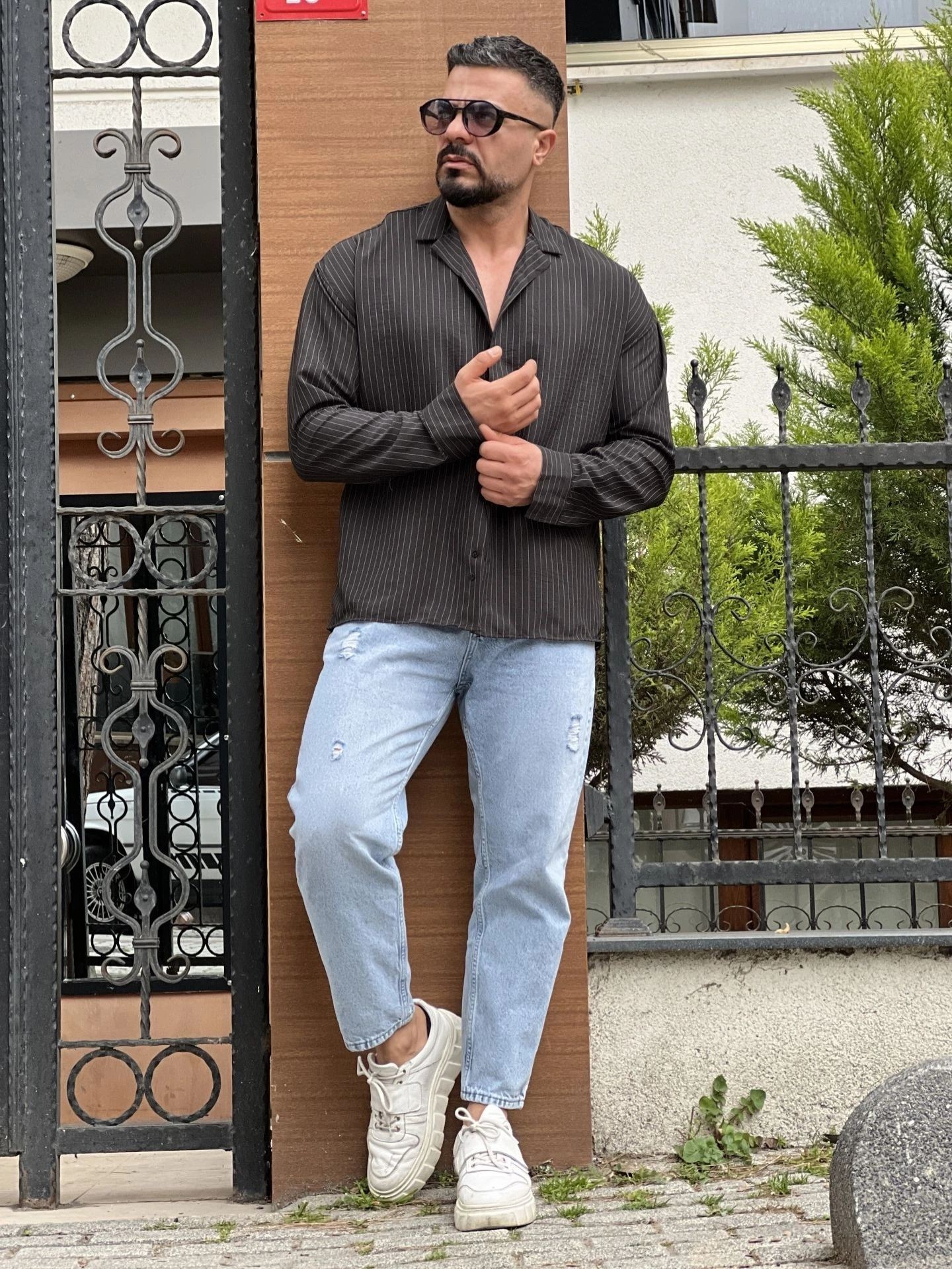 Yeni Sezon Çizgili Gömlek