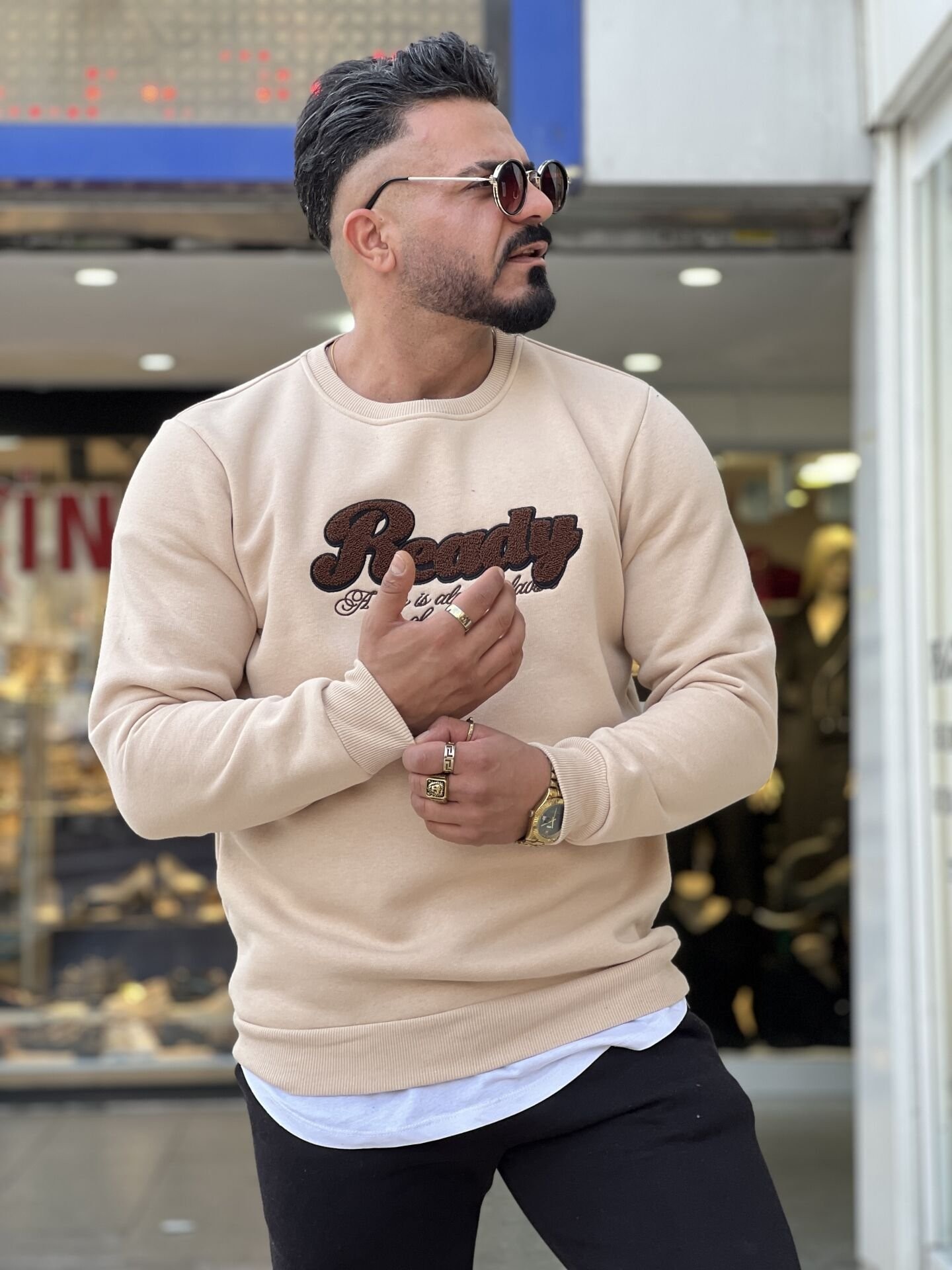 3 İplik Şardonlu Sweat