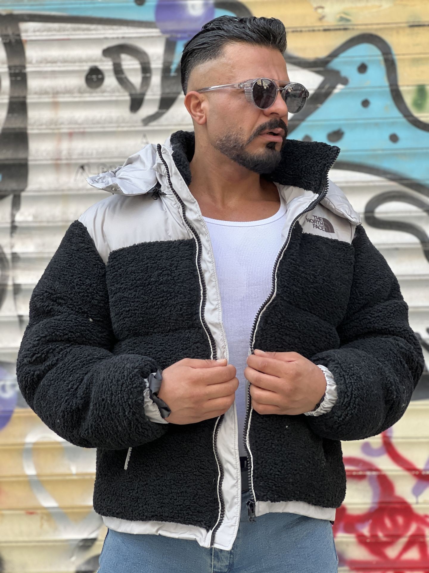 Yeni Sezon Kuzu Peluş Full Dolum Mont