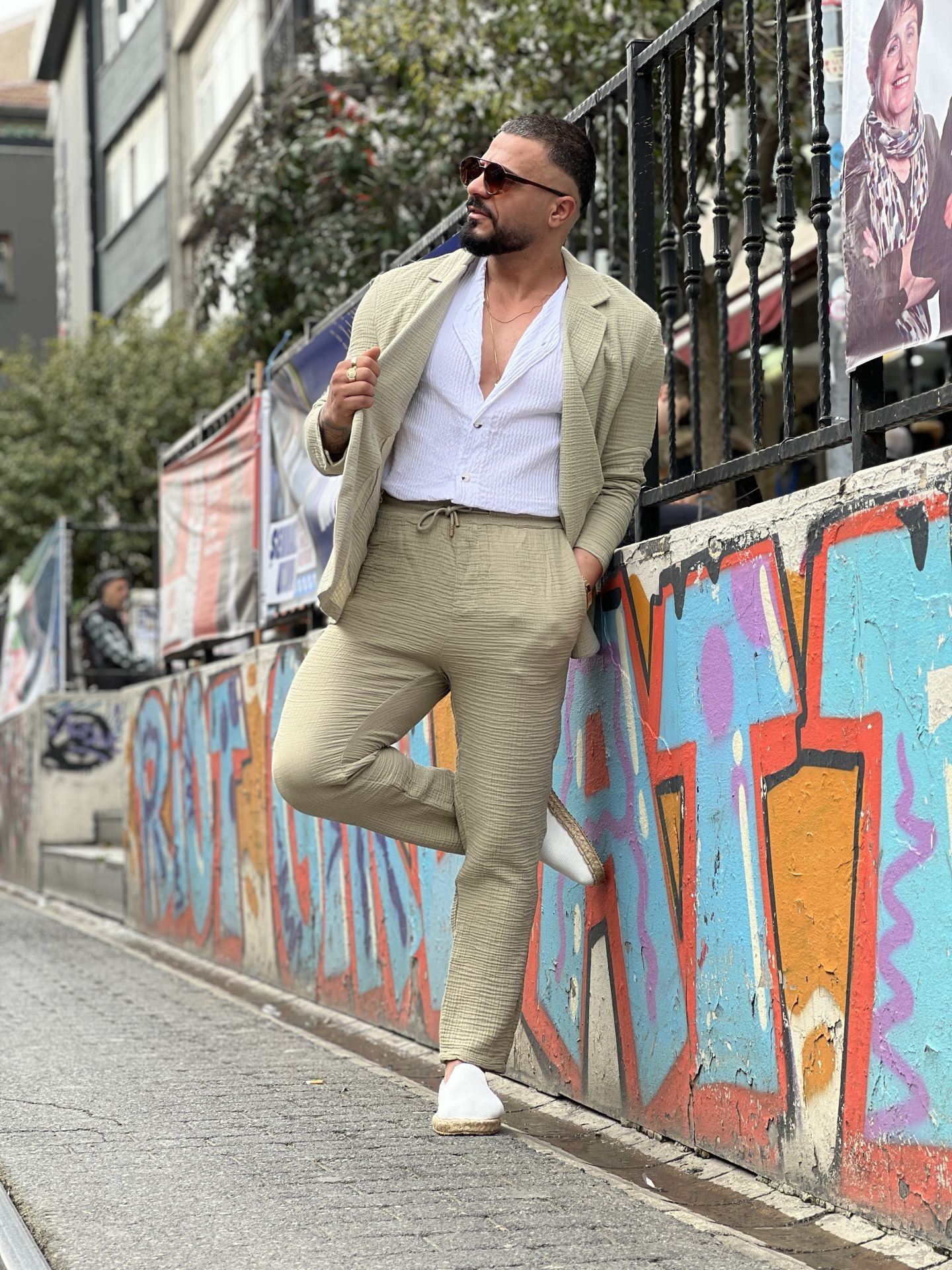 Saf Pamuk Müslin Takım