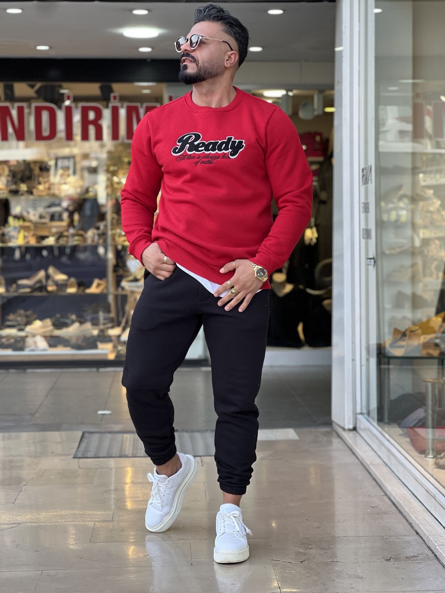 3 İplik Şardonlu Sweat