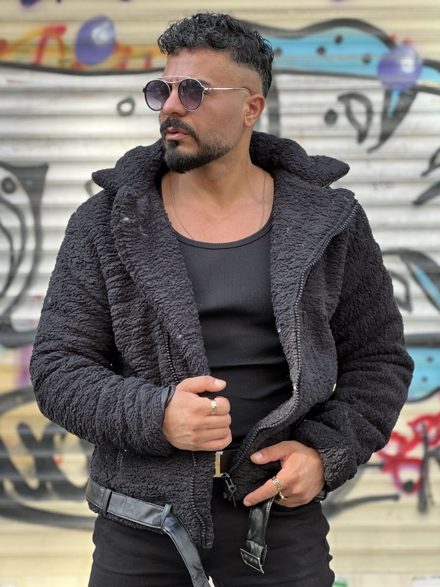 Özel Tasarım Şişme Kuzu Peluş Mont