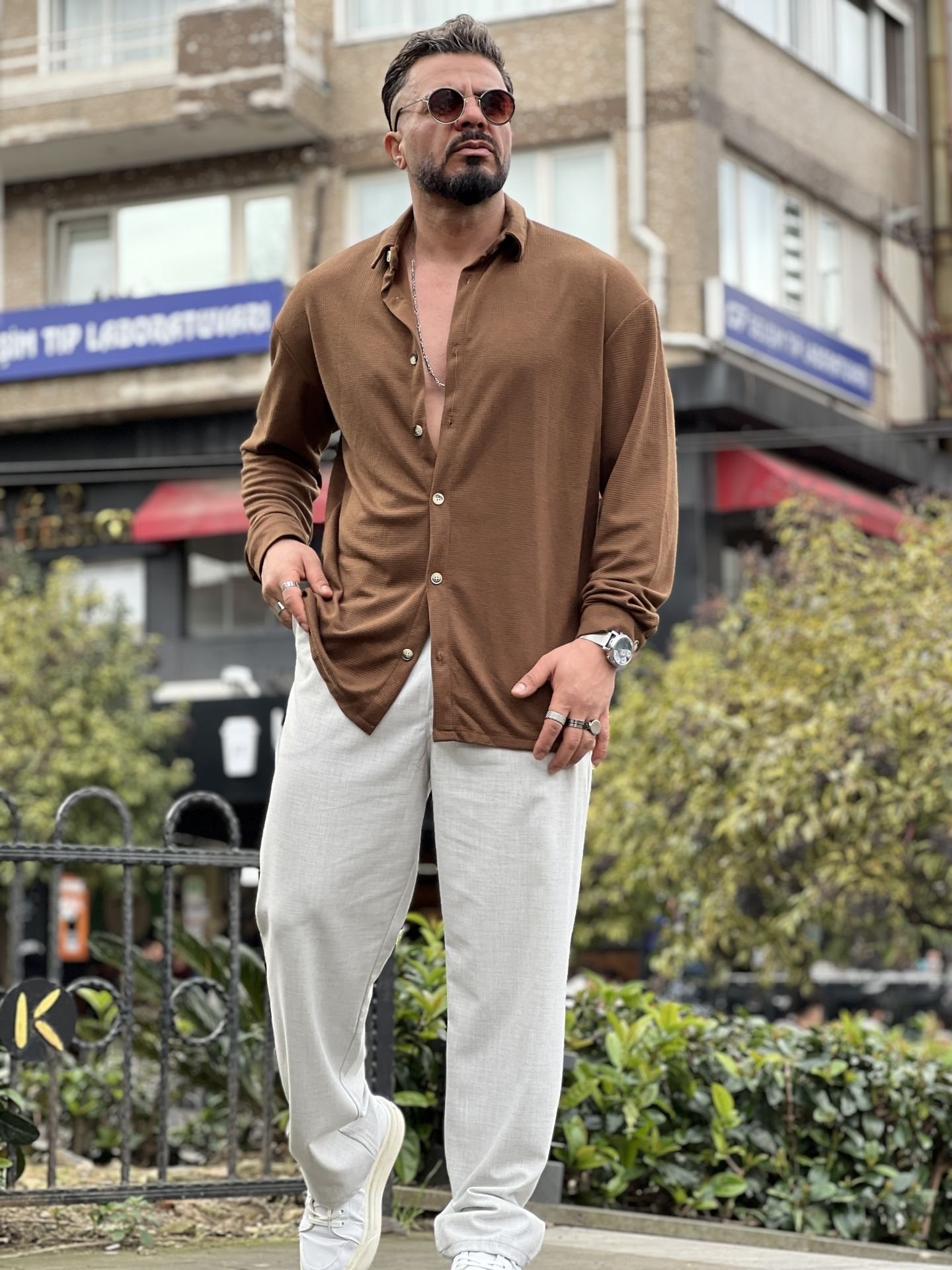 Özel Kesim Oversize Gömlek