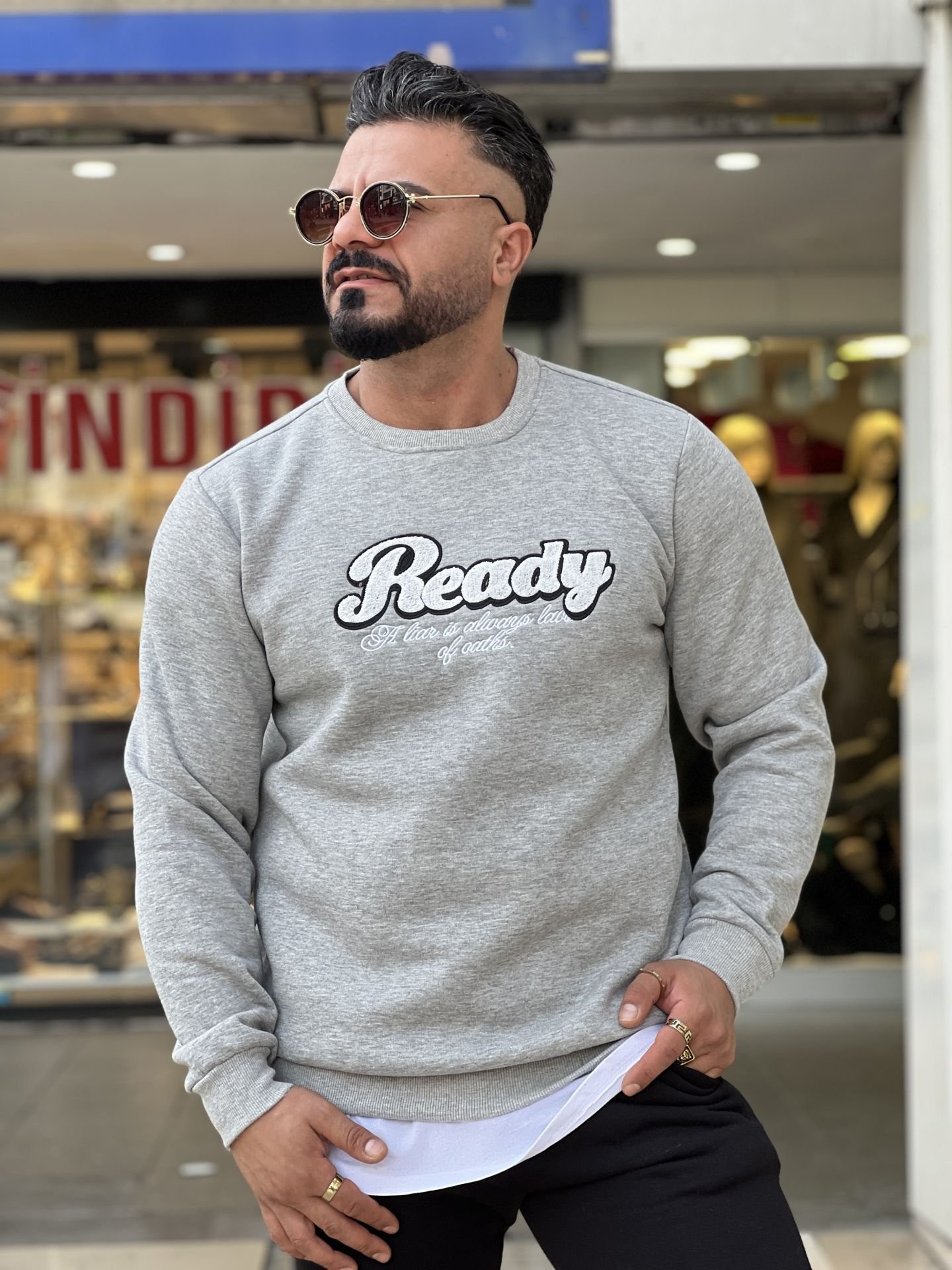 3 İplik Şardonlu Sweat
