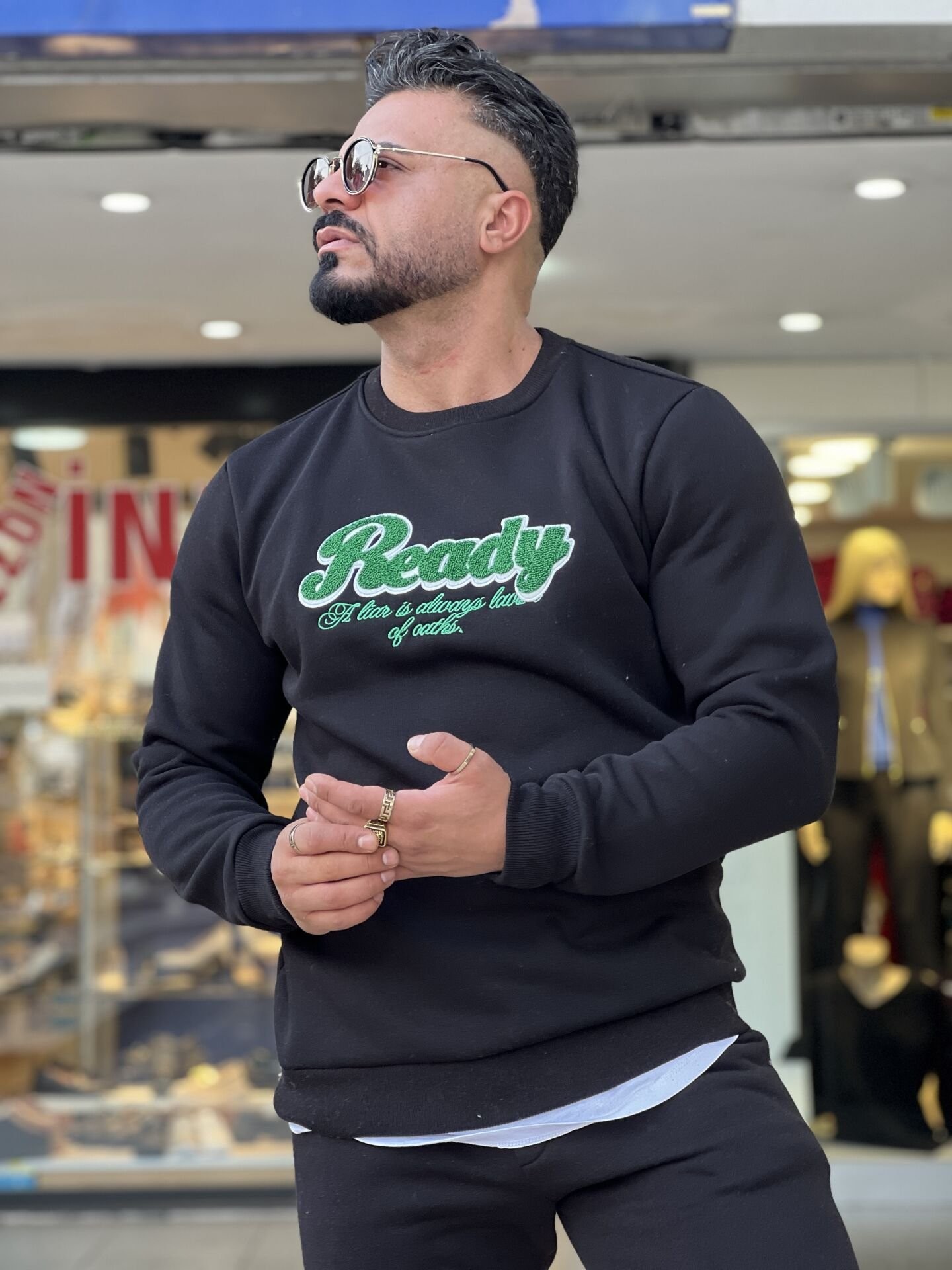 3 İplik Şardonlu Sweat