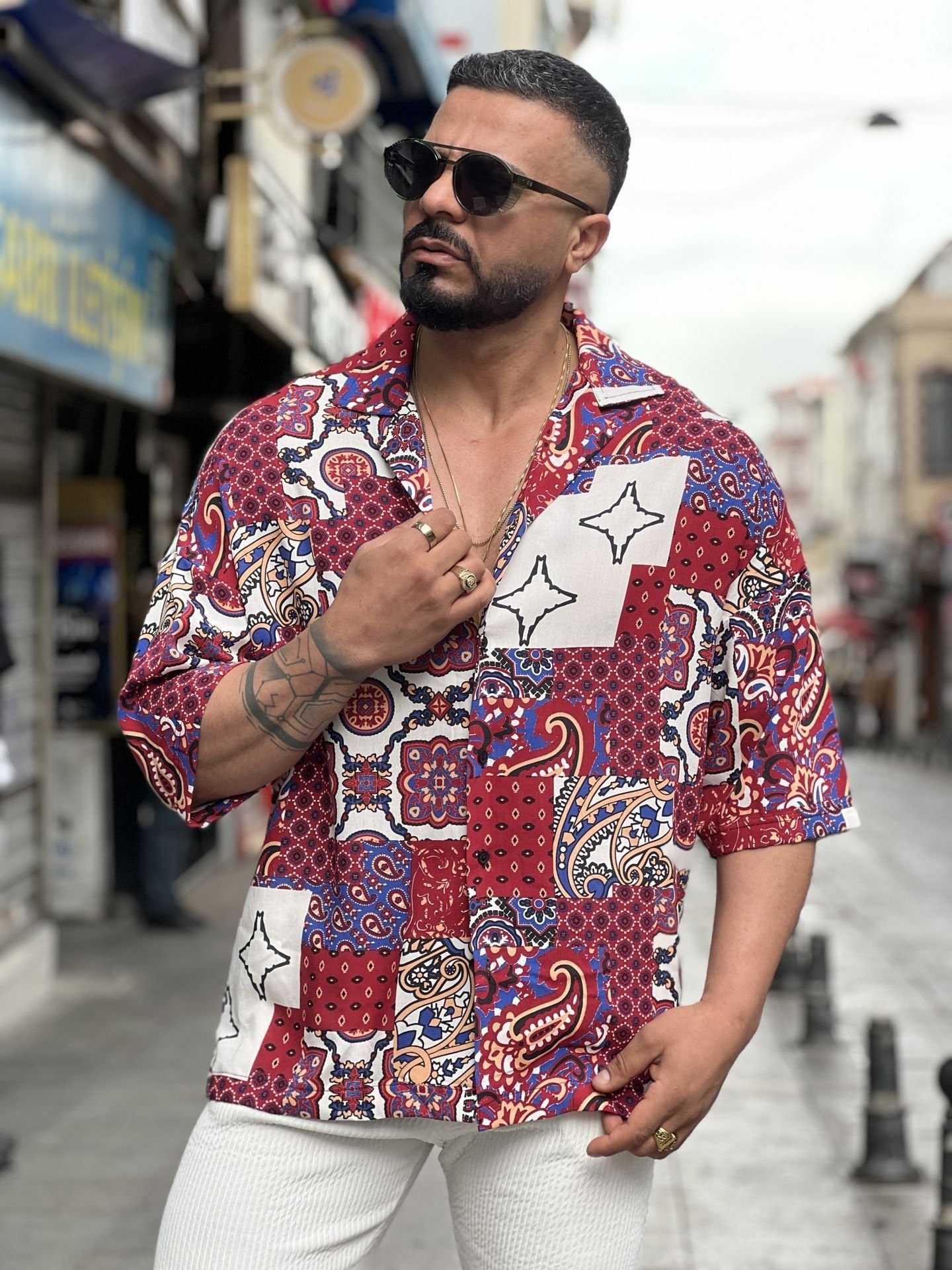 Oversize Yazlık Gömlek