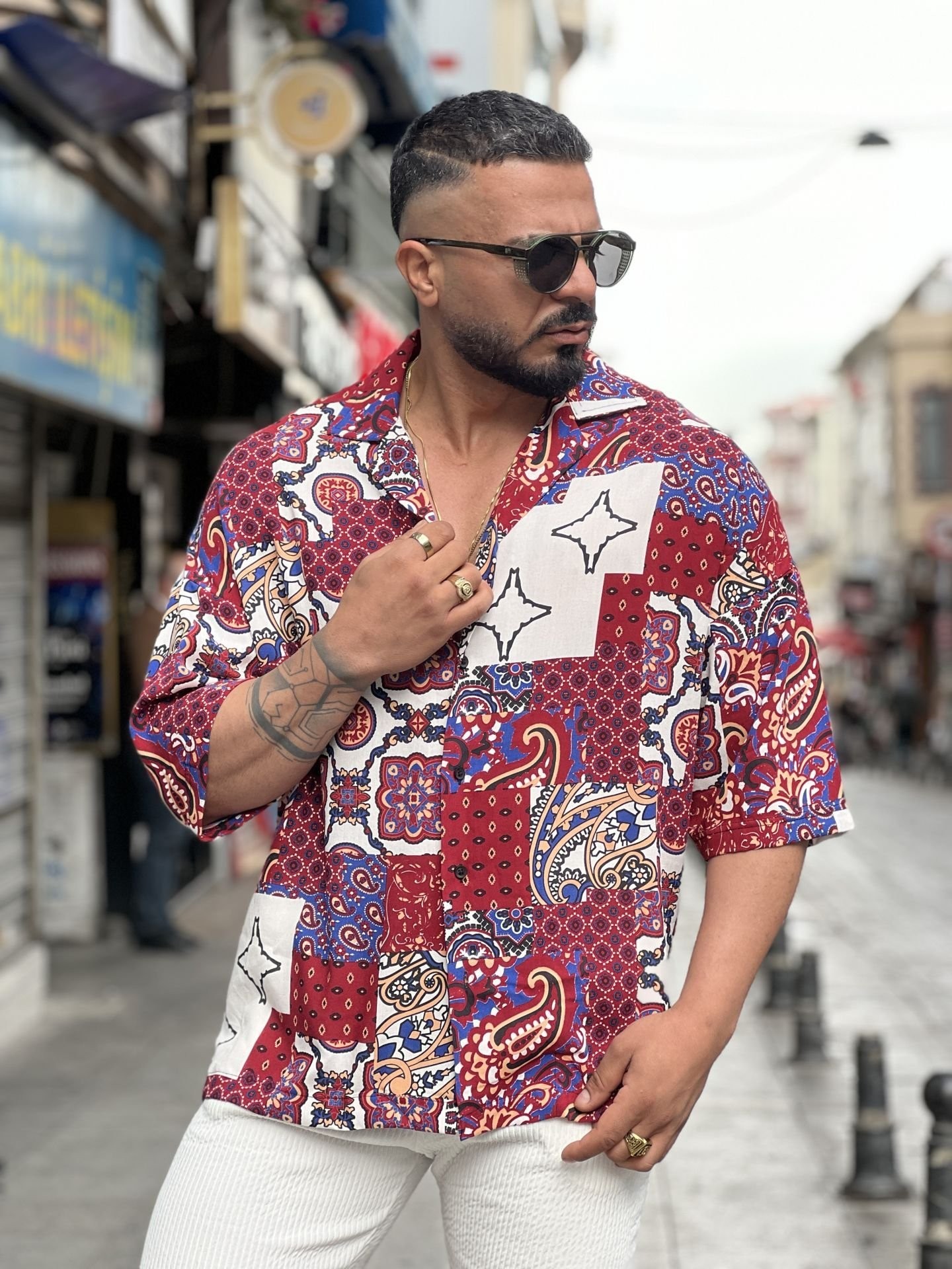Oversize Yazlık Gömlek