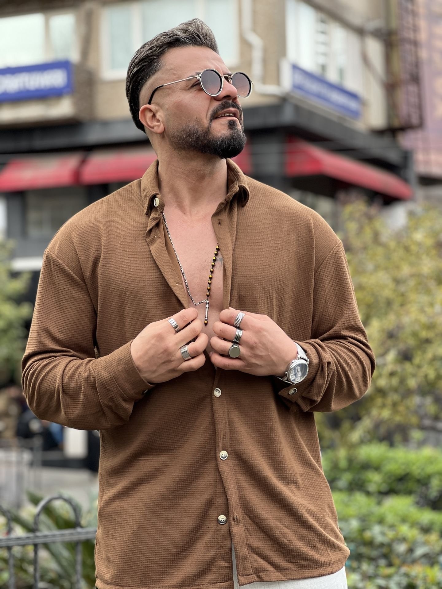 Özel Kesim Oversize Gömlek