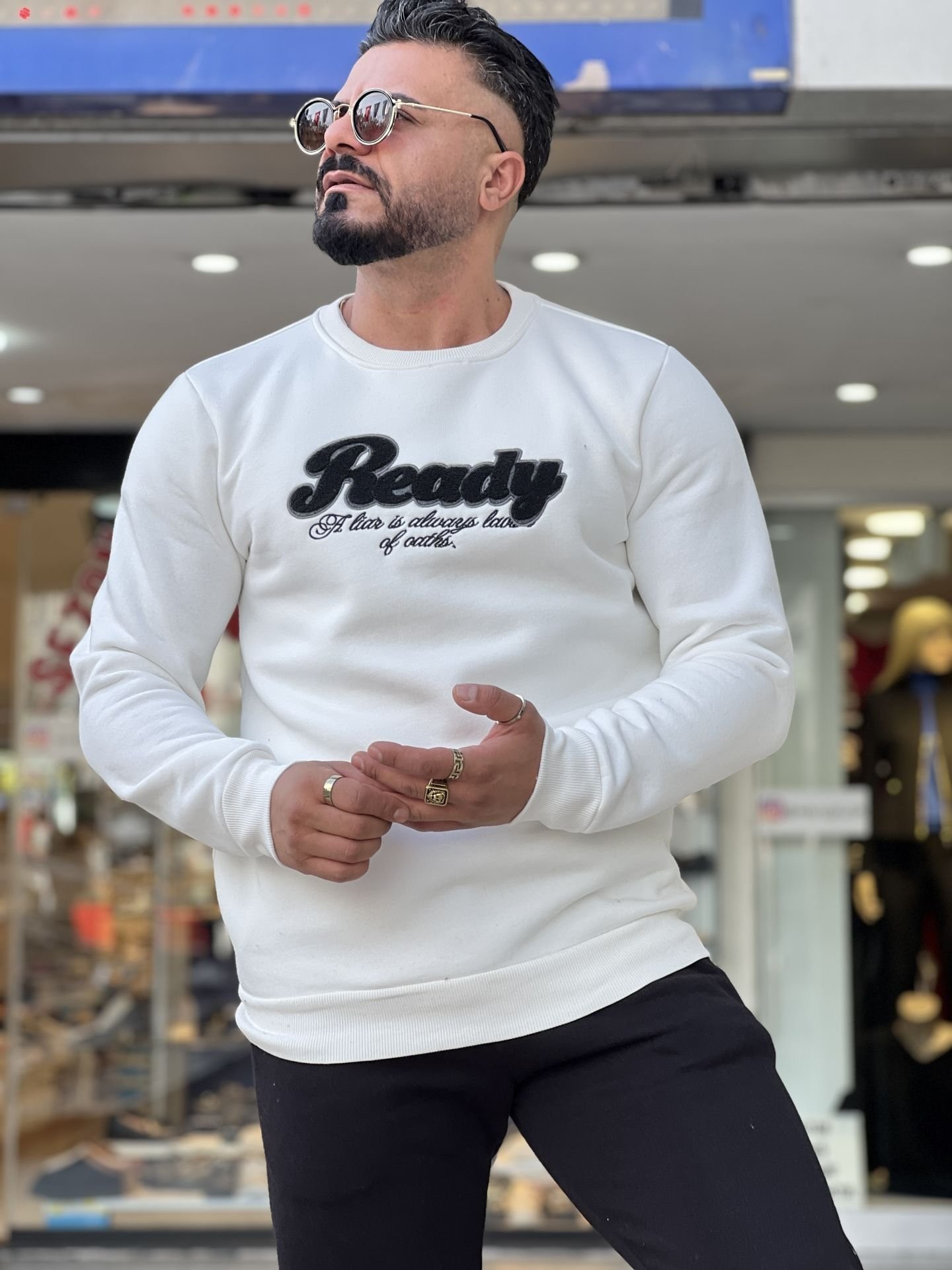 3 İplik Şardonlu Sweat