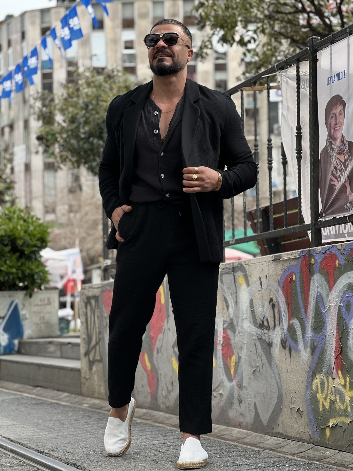 Saf Pamuk Müslin Takım