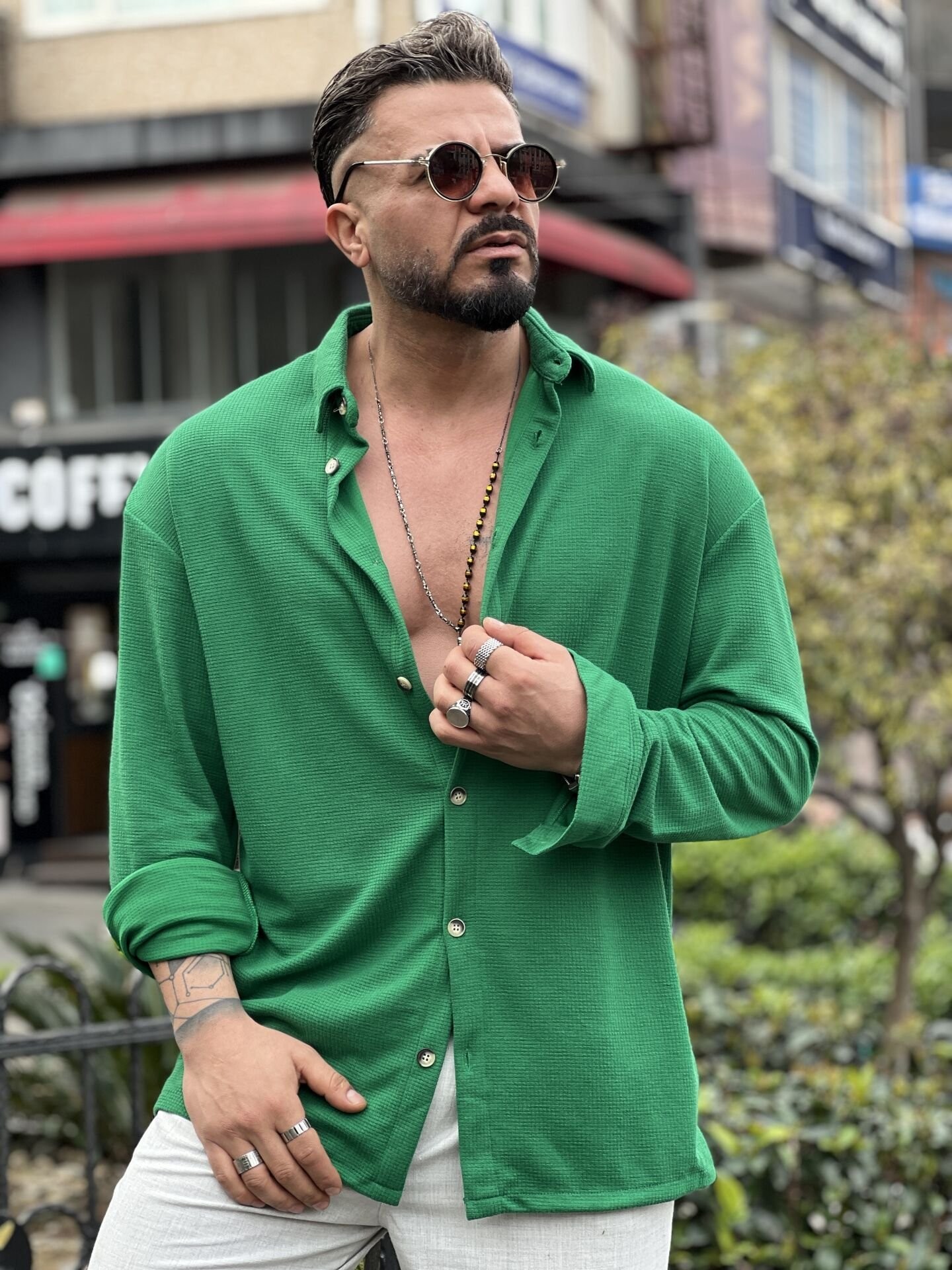 Özel Kesim Oversize Gömlek