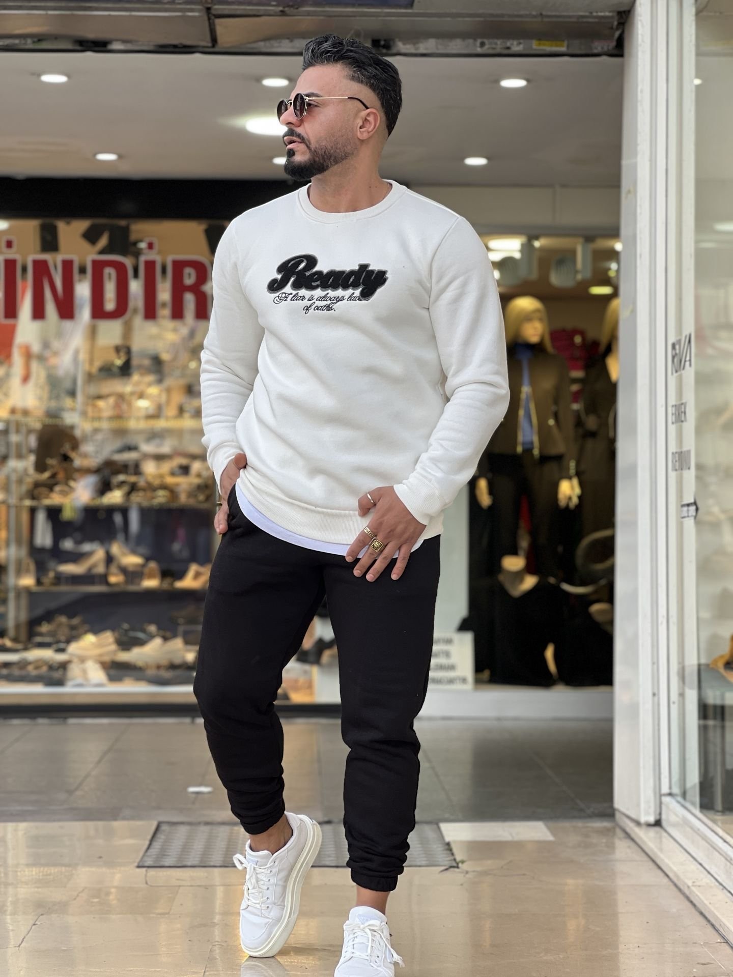 3 İplik Şardonlu Sweat