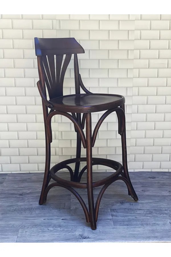 Tonet Ahşap Bar Sandalye