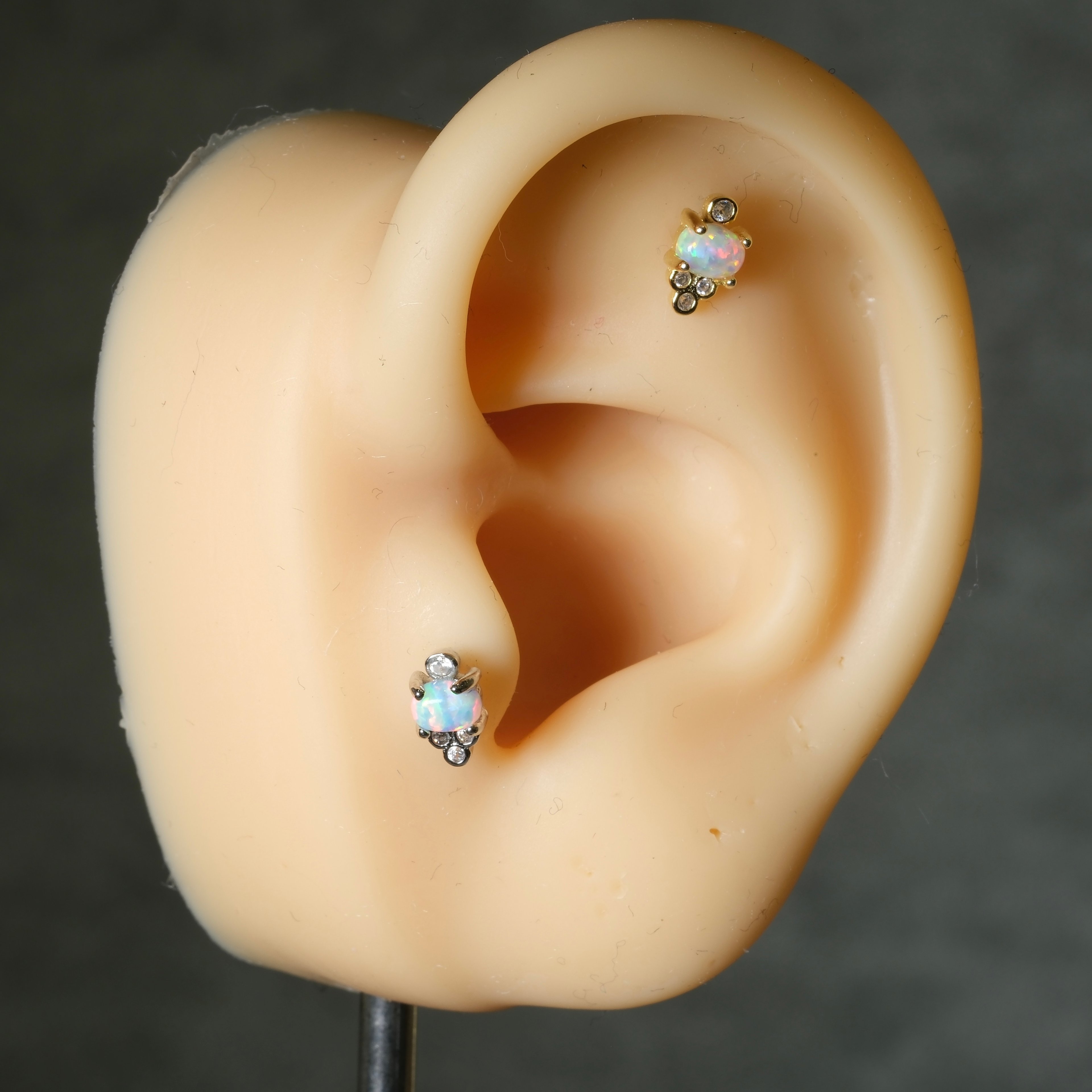 White Opal Piercing