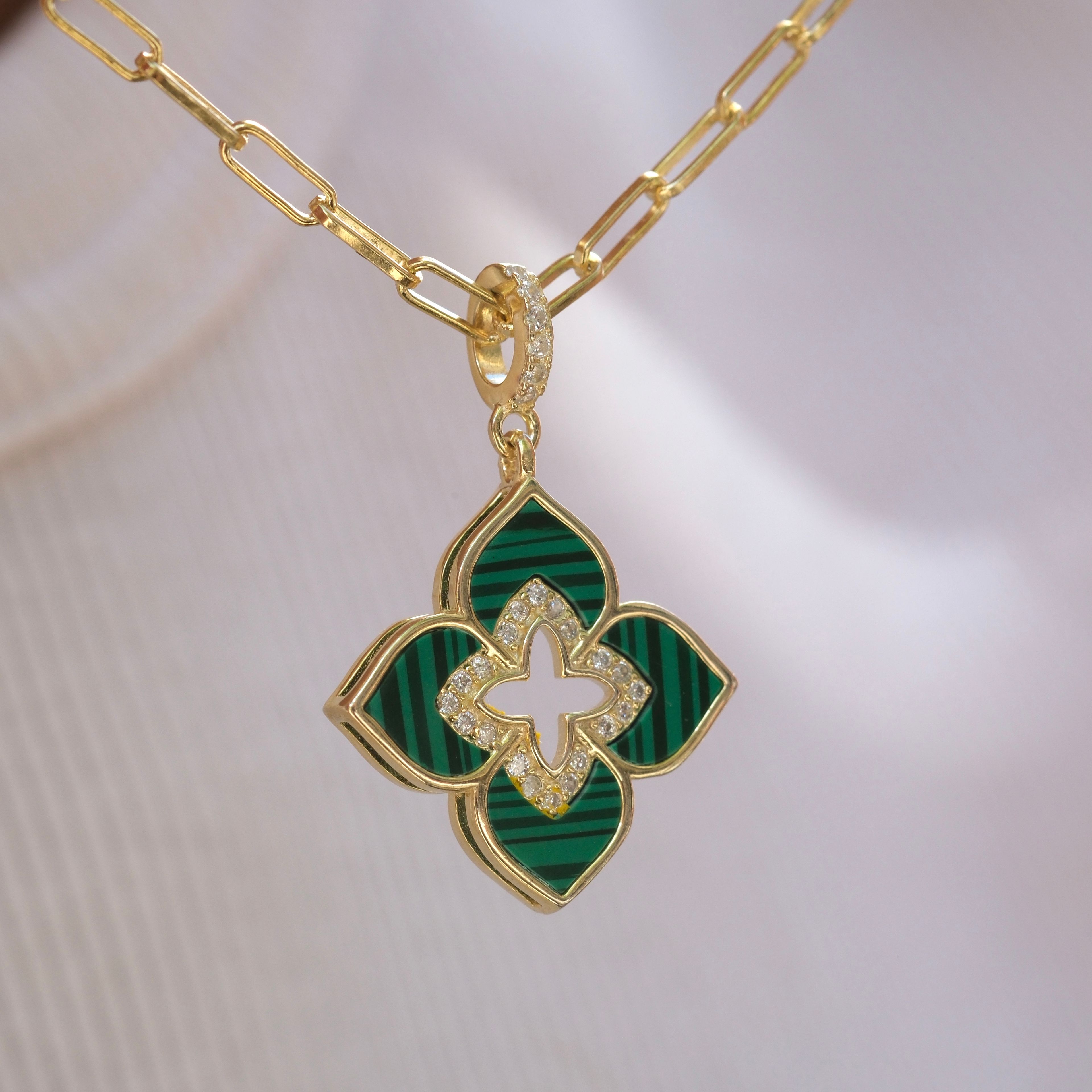 Roberto Malahit Necklace