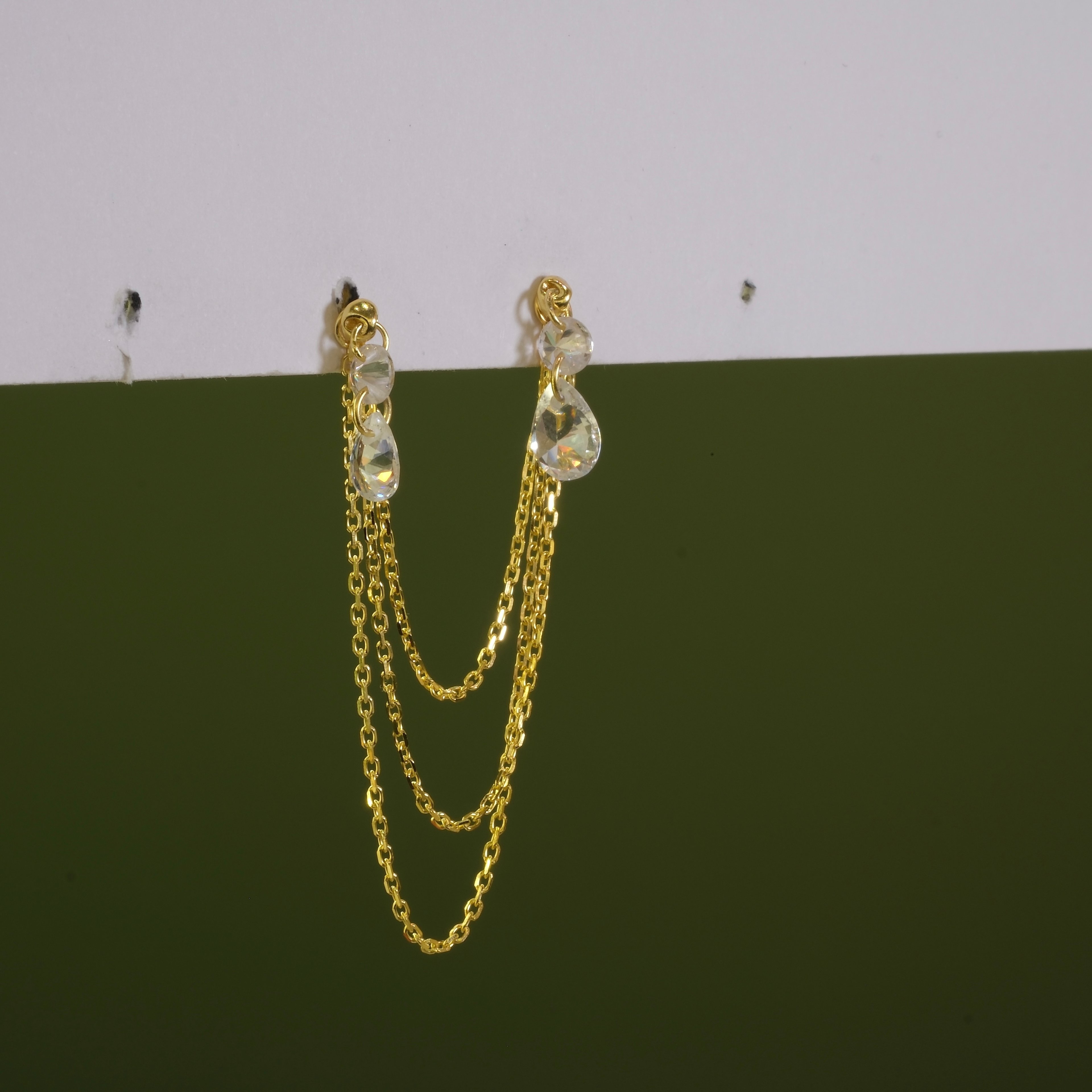 Dangle Chain Earrings