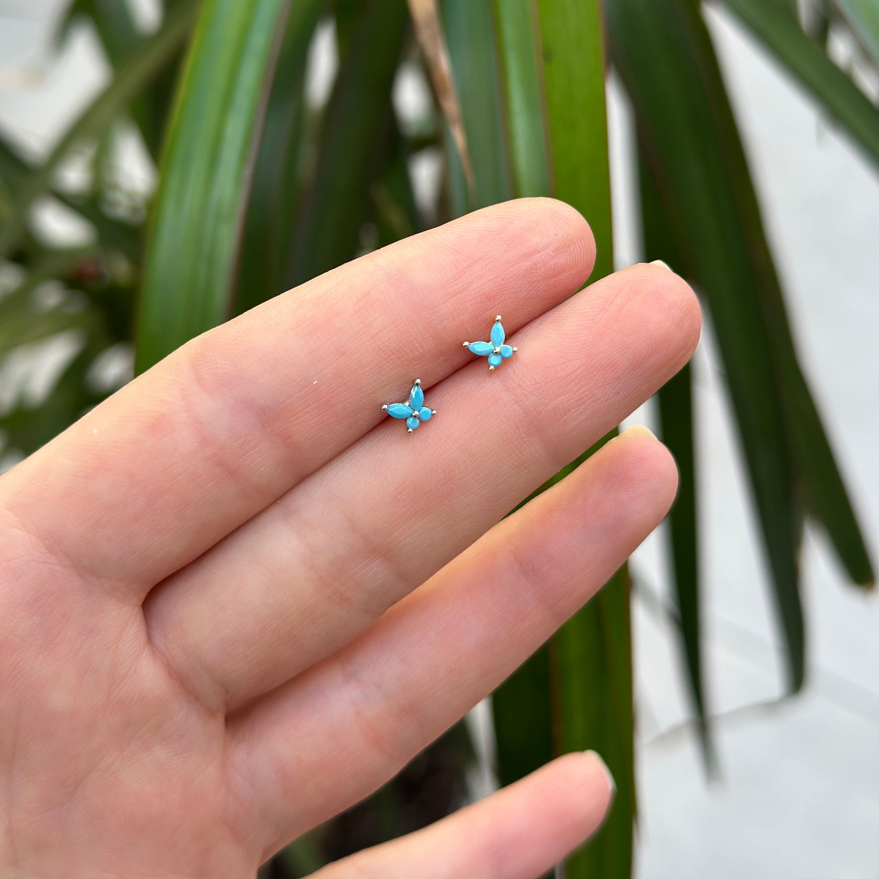 Blue Butterfly Piercing