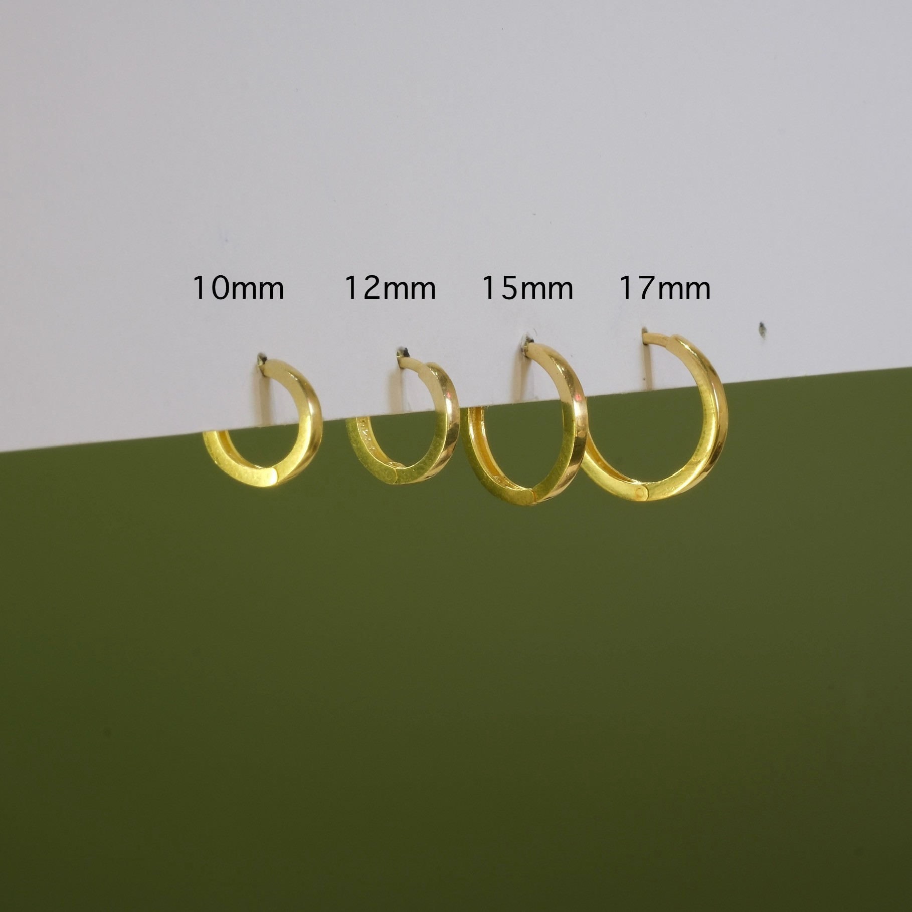 Basic Hoop Earrings-2