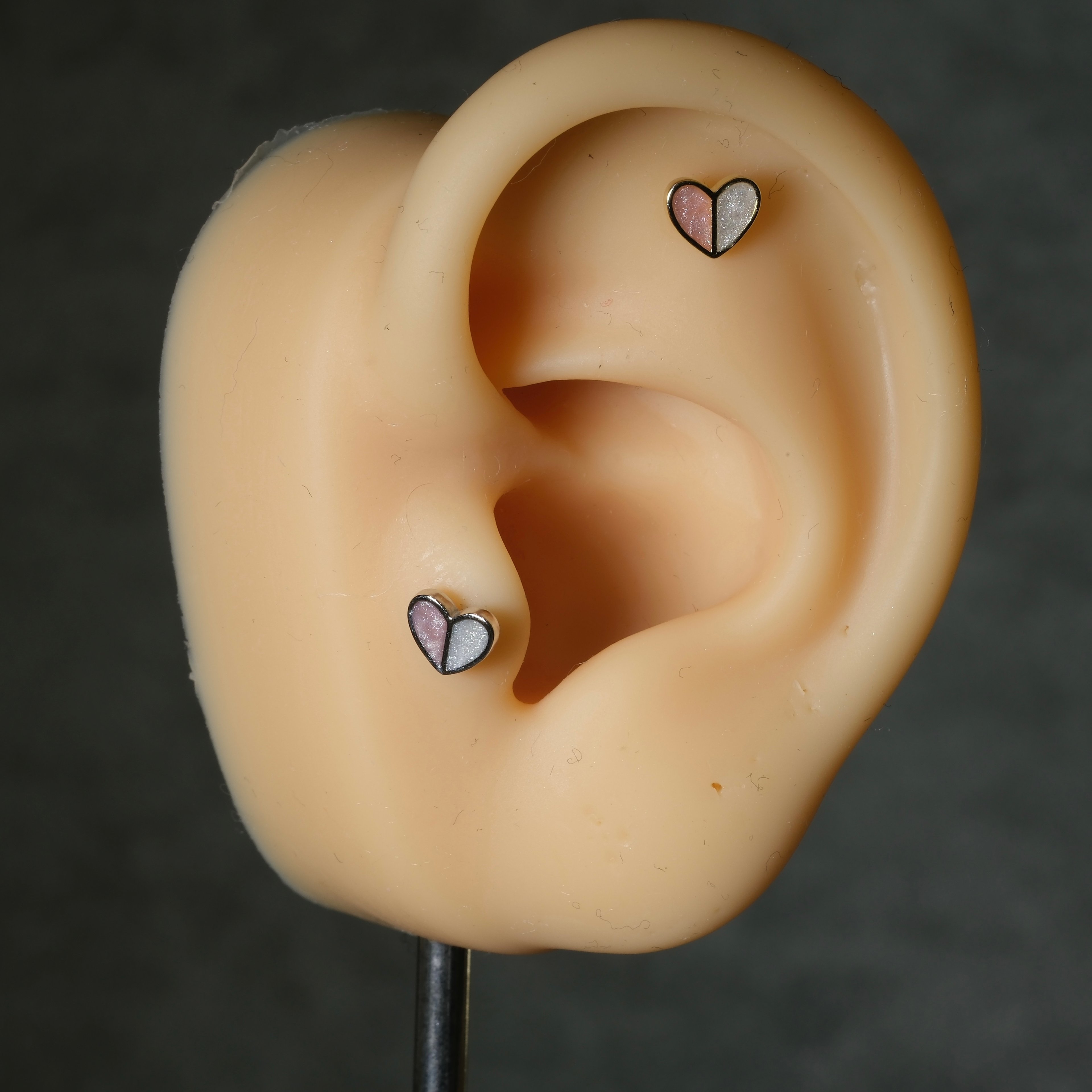Pink Heart Piercing