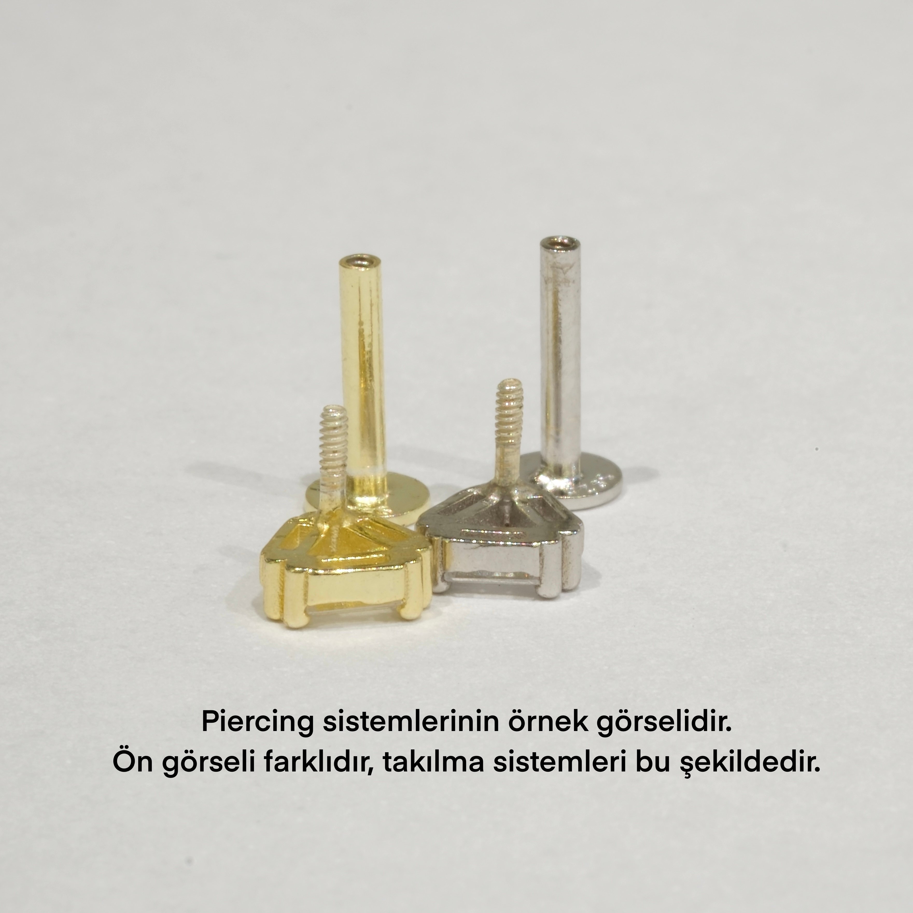 Butterfly S-Stone Piercing