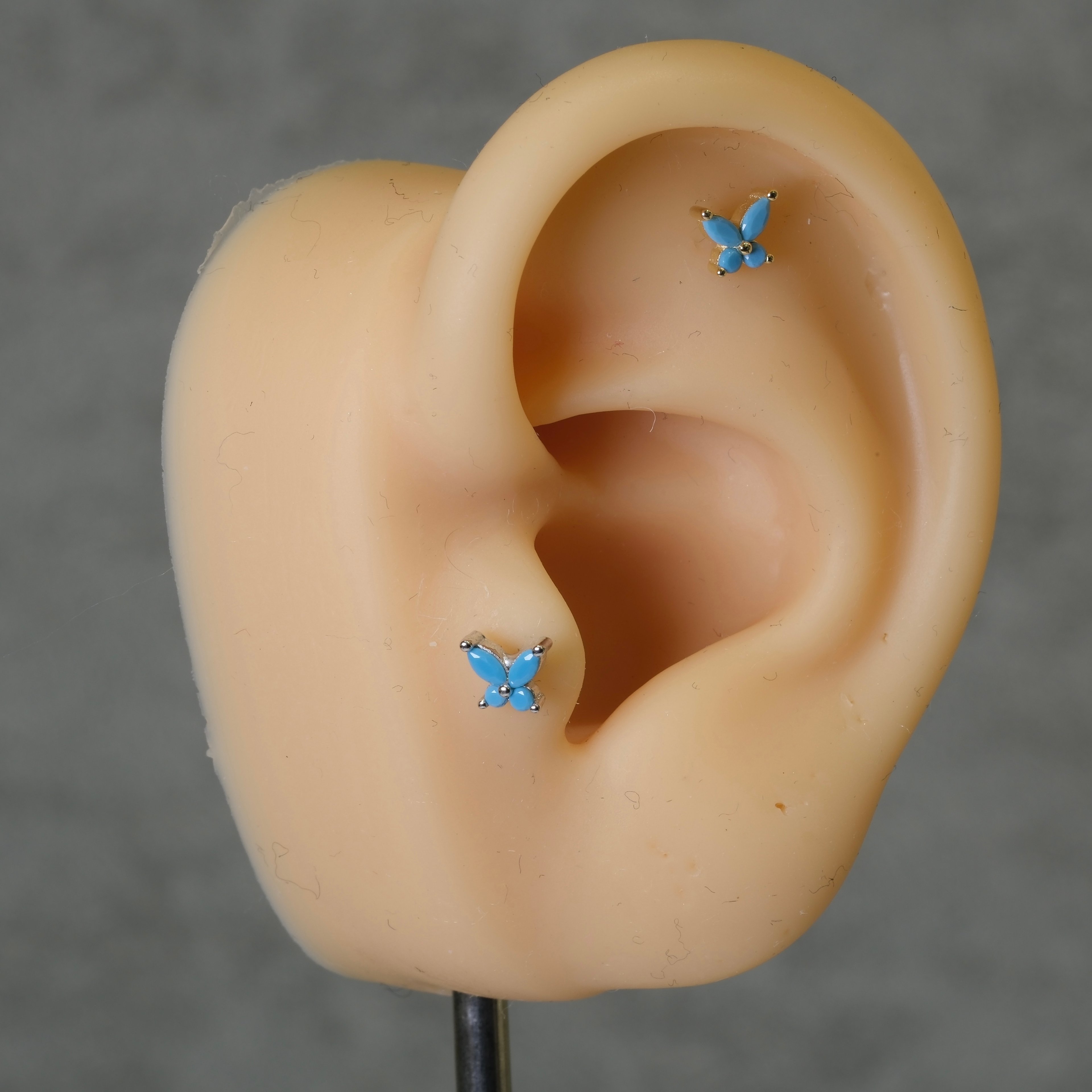Blue Butterfly Piercing