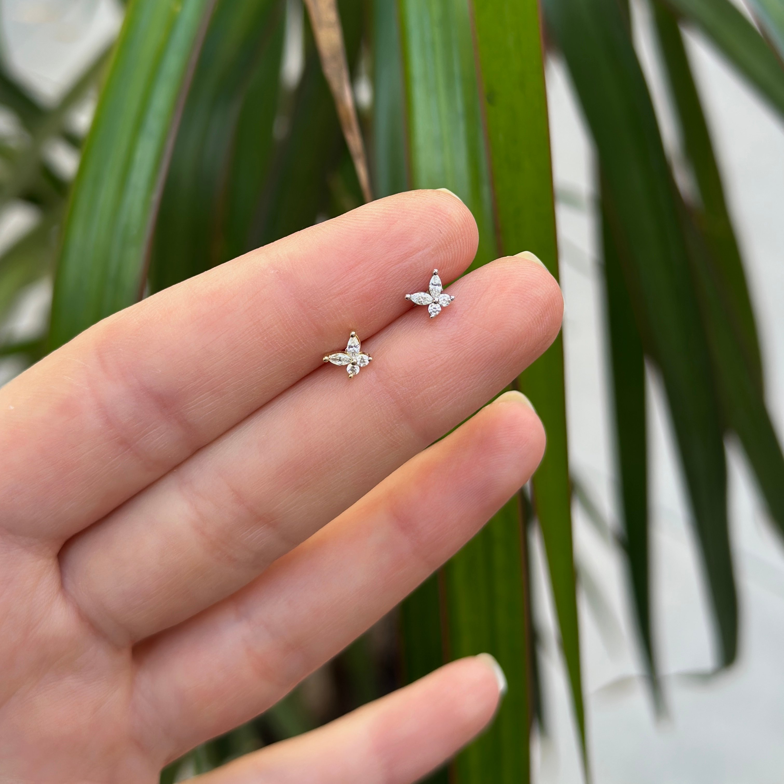 Butterfly Stone Piercing 