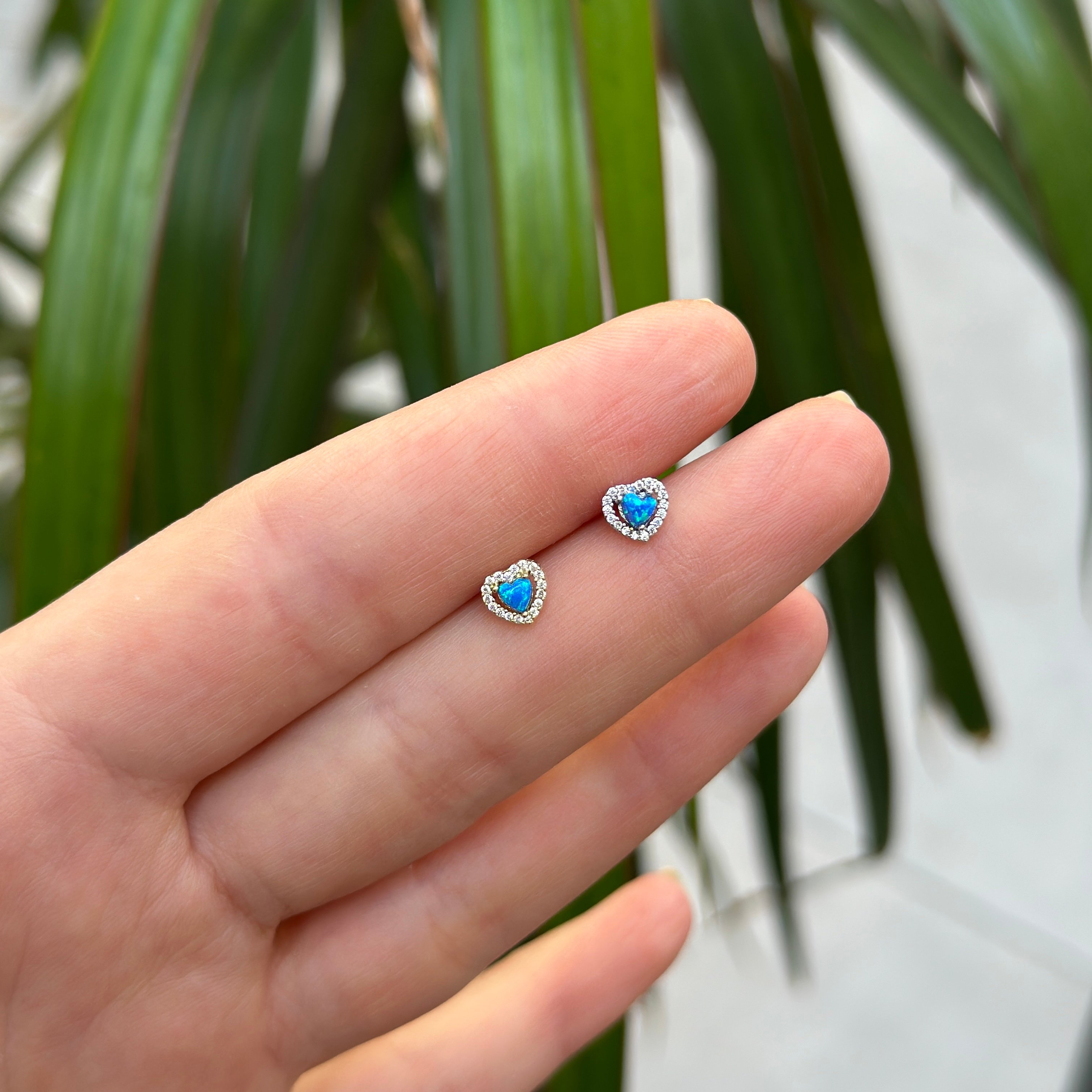 Heart Opalite Piercing