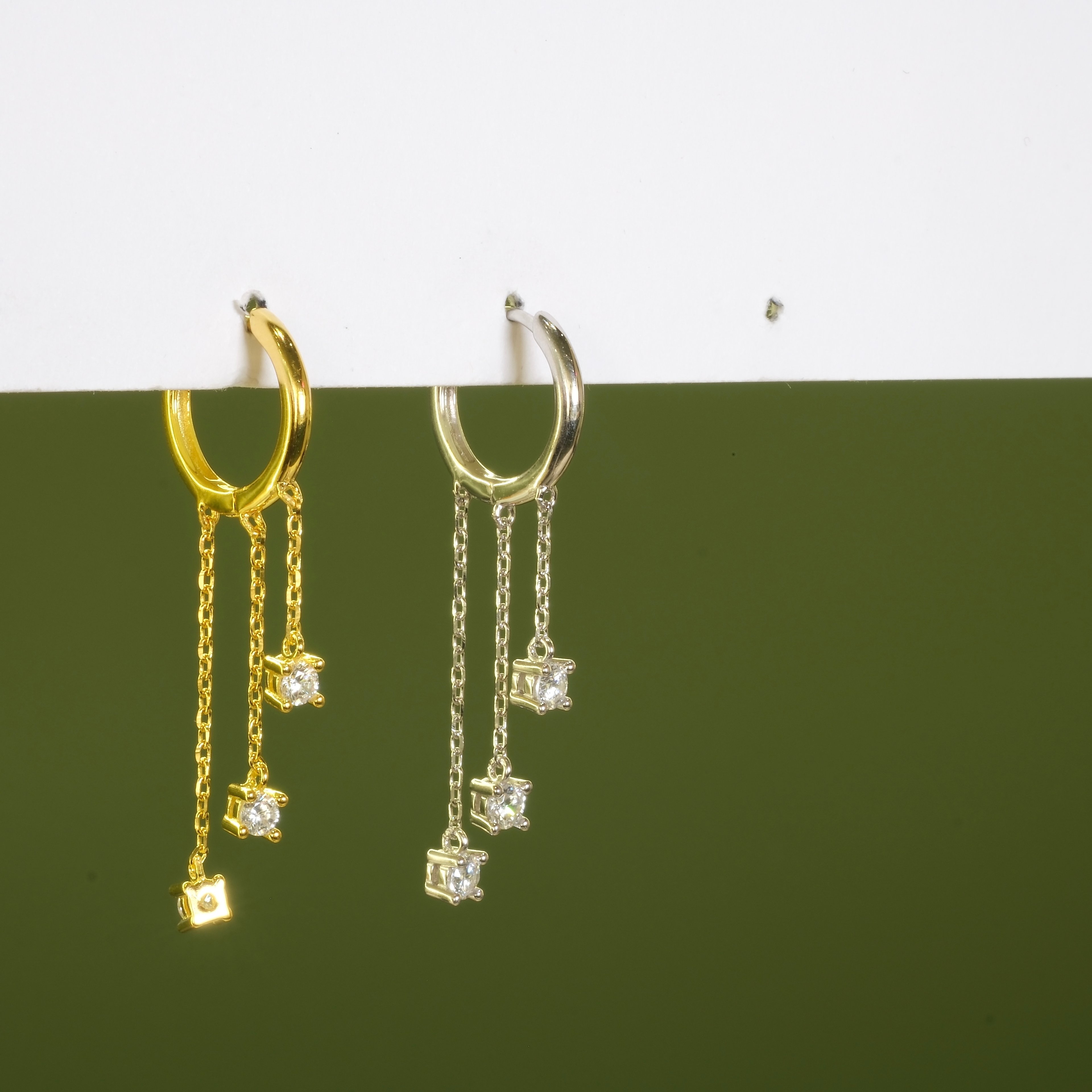 Swinging Threesome Earrings