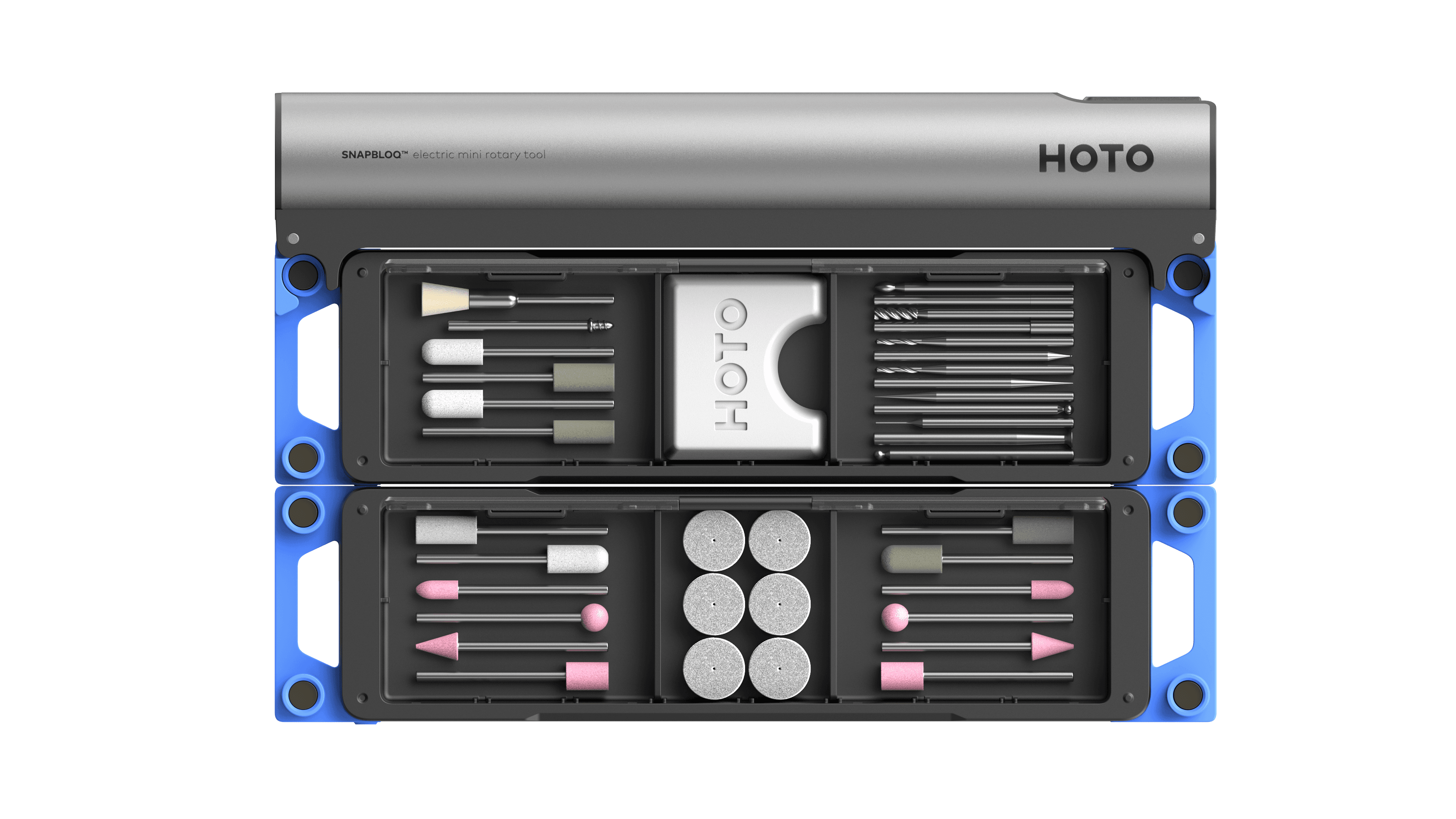 HOTO SNAPBLOQ™ R-A04 Elektrikli Mini Gravür & Hobi Alet Seti