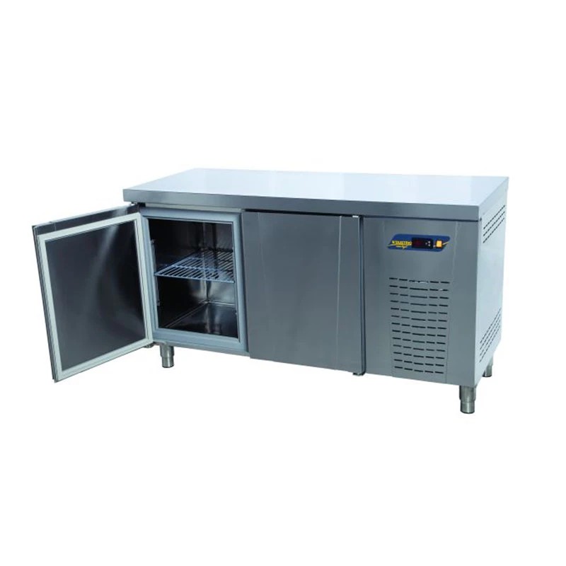 Ndustrio TNS-62-WOBS Tezgah Sırtsız Tip Snack Derin Dondurucu, 2 Kapılı