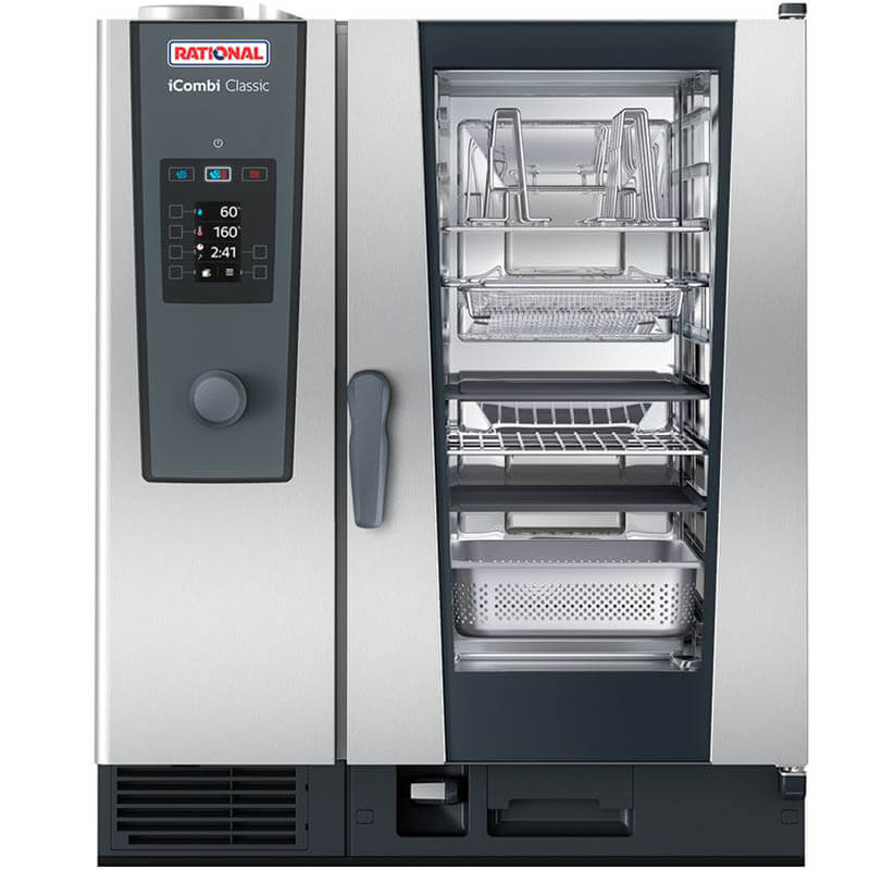 Rational iCombi Classic Fırın, Elektrikli, 10x1/1 GN Kapasiteli