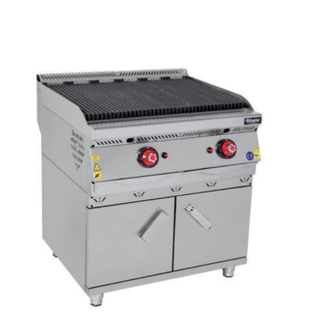 Himaksan Dolaplı Gazlı Sulu Izgara (80x70x85) cm HMK-DSUIG 878