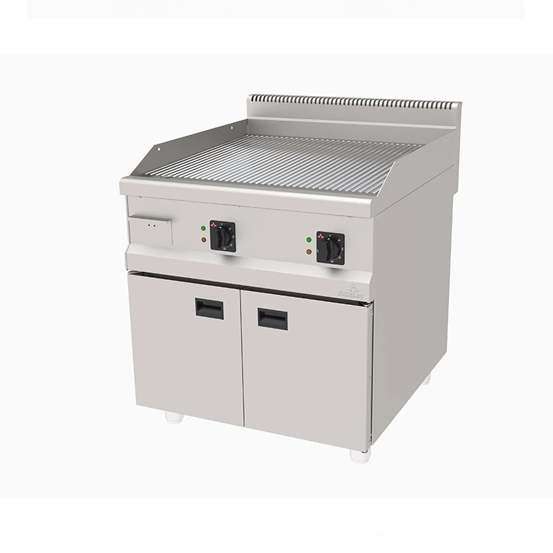 Atalay Elektrikli Izgara, Nervürlü, Krom Yüzeyli, 80x90x85 Cm